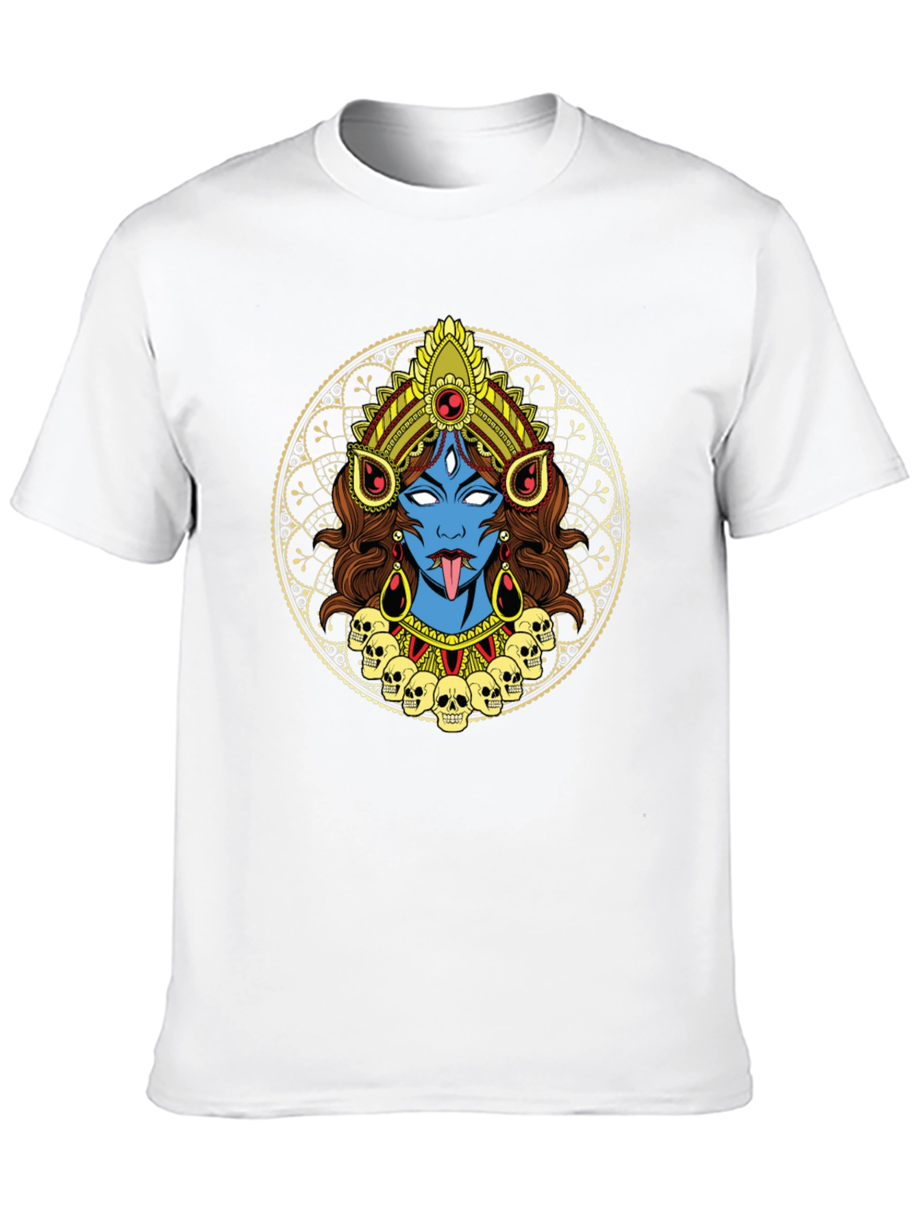 Kali T-Shirt: Fierce Goddess Design Black Tee