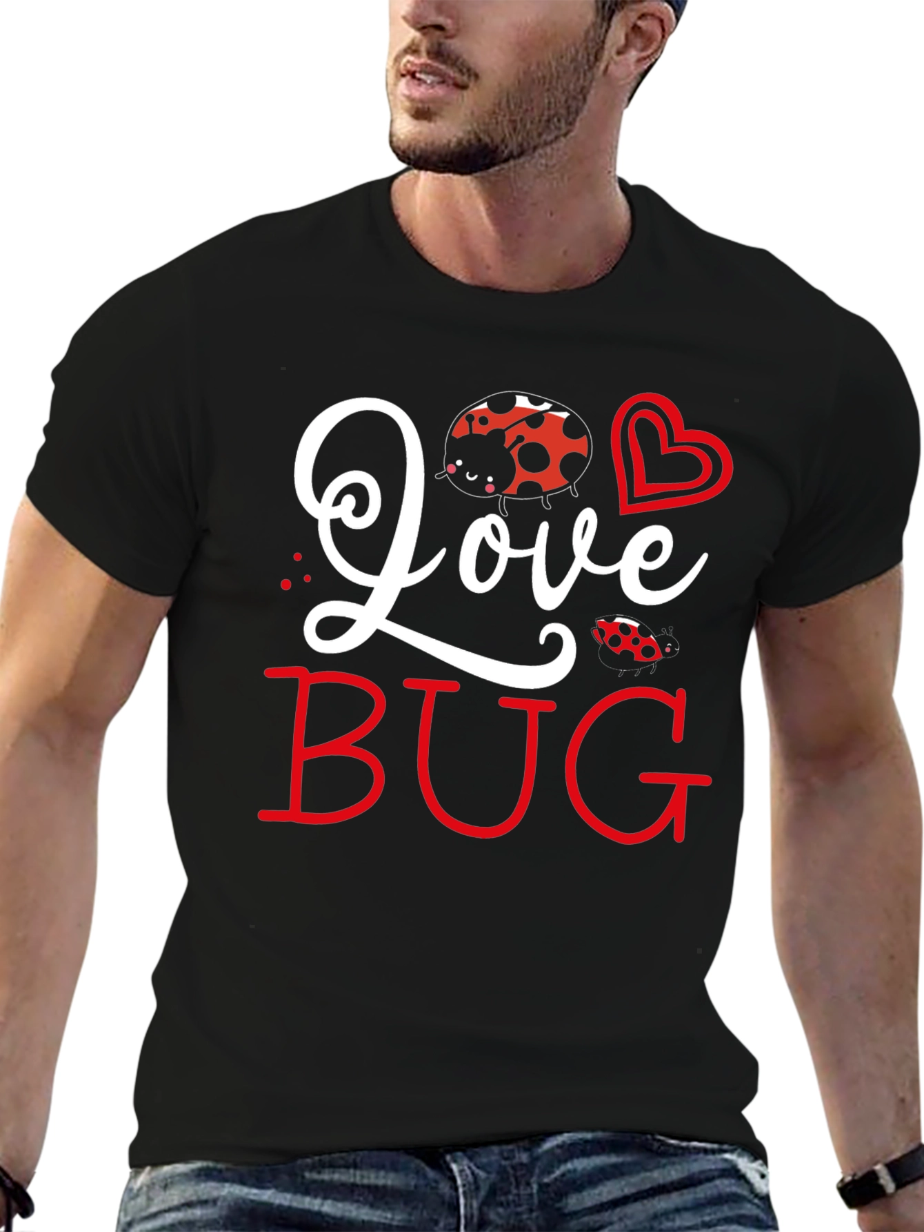 Love Bug Graphic Tee - Cute Valentines Day Shirt