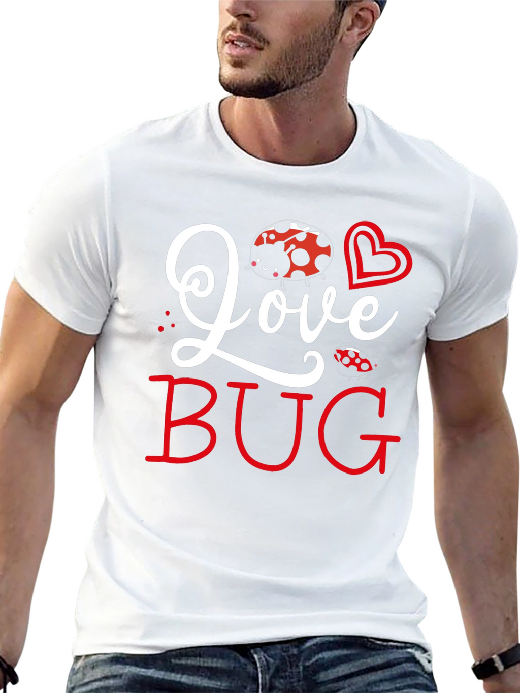 Love Bug Graphic Tee - Cute Valentines Day Shirt