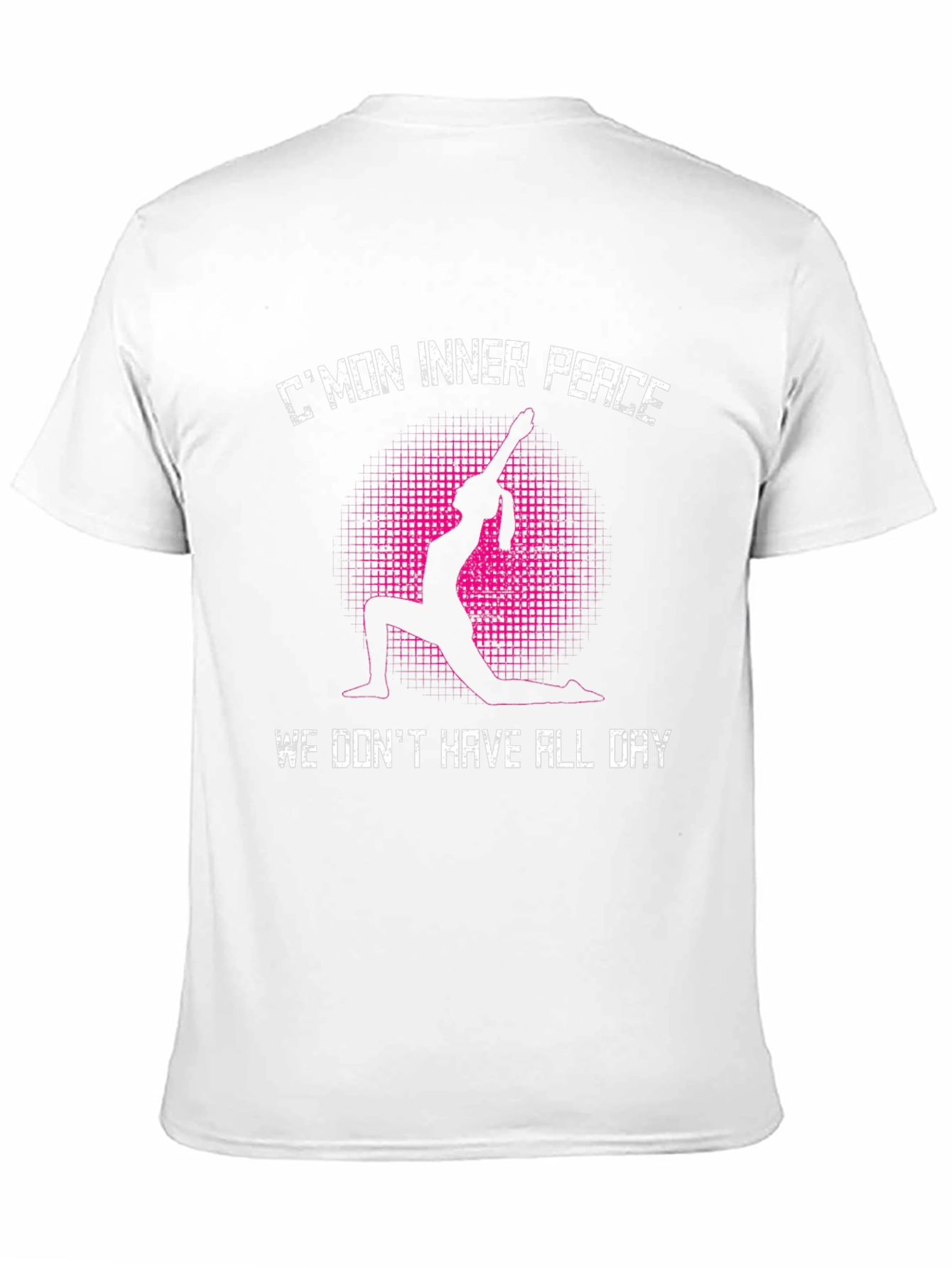 Yoga Inner Peace Black T-Shirt