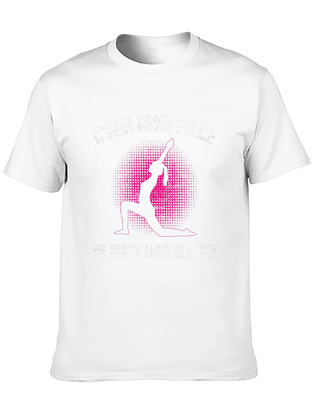 Yoga Inner Peace Black T-Shirt