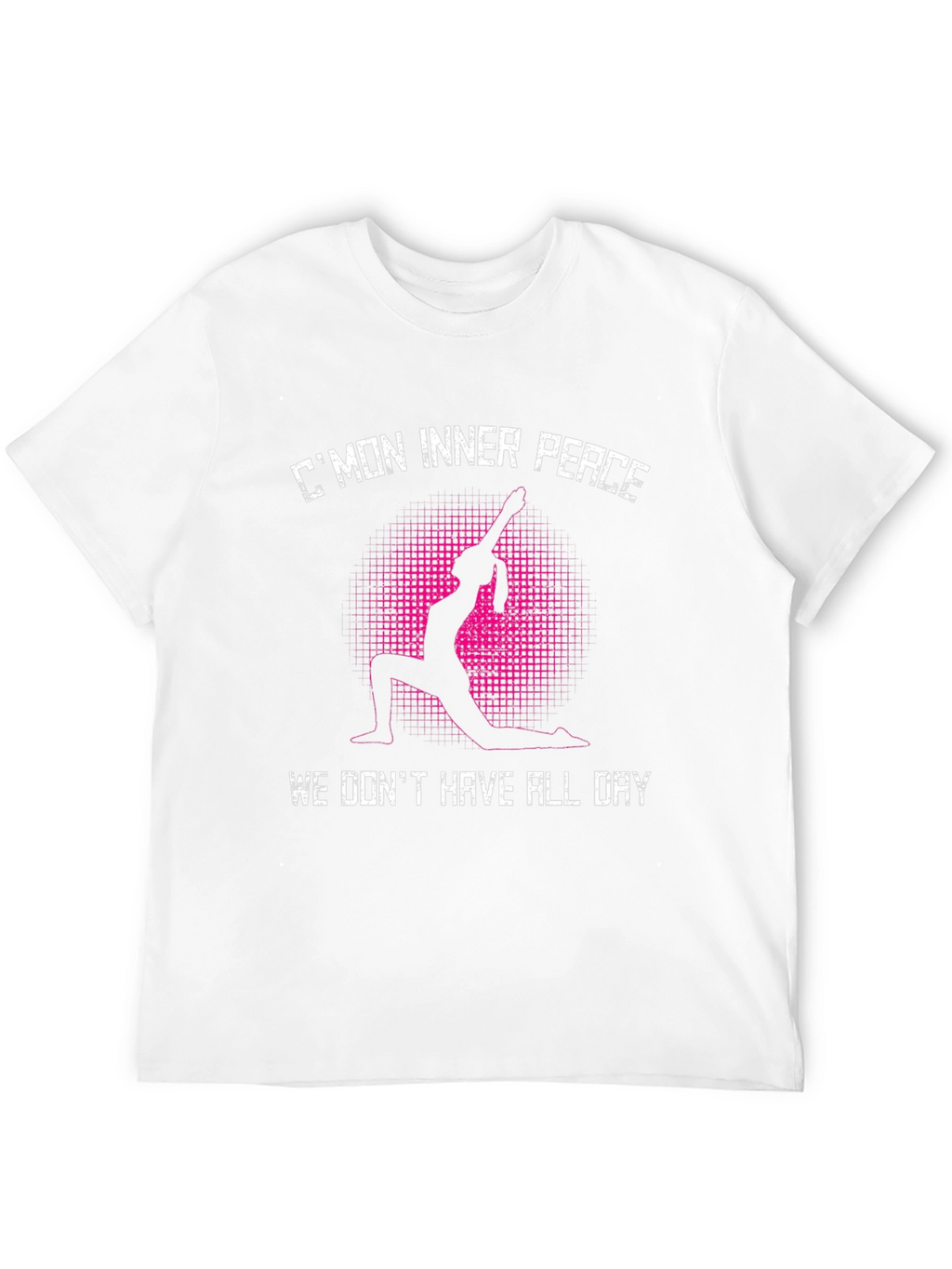 Yoga Inner Peace Black T-Shirt