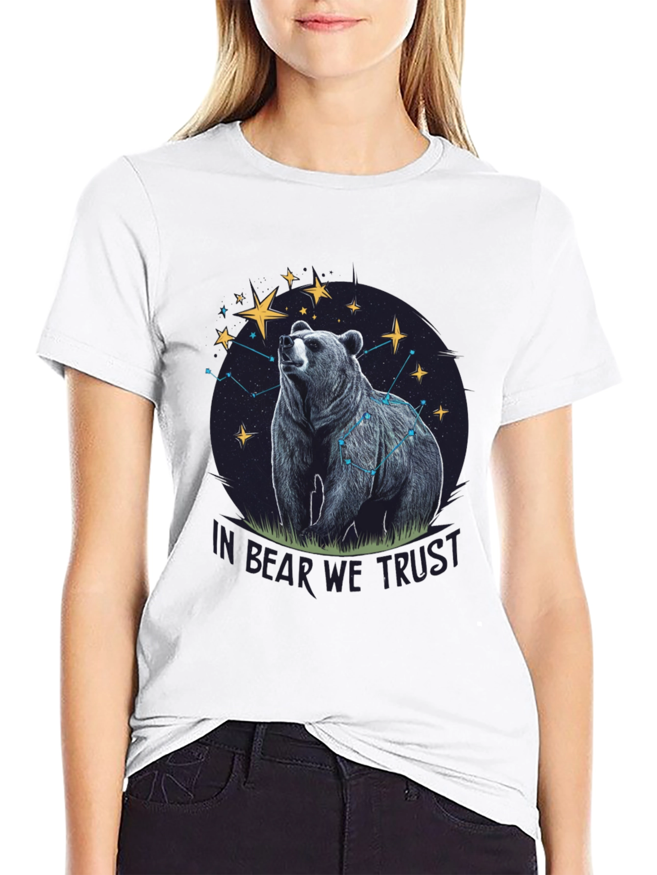 In Bear We Trust T-Shirt - Black