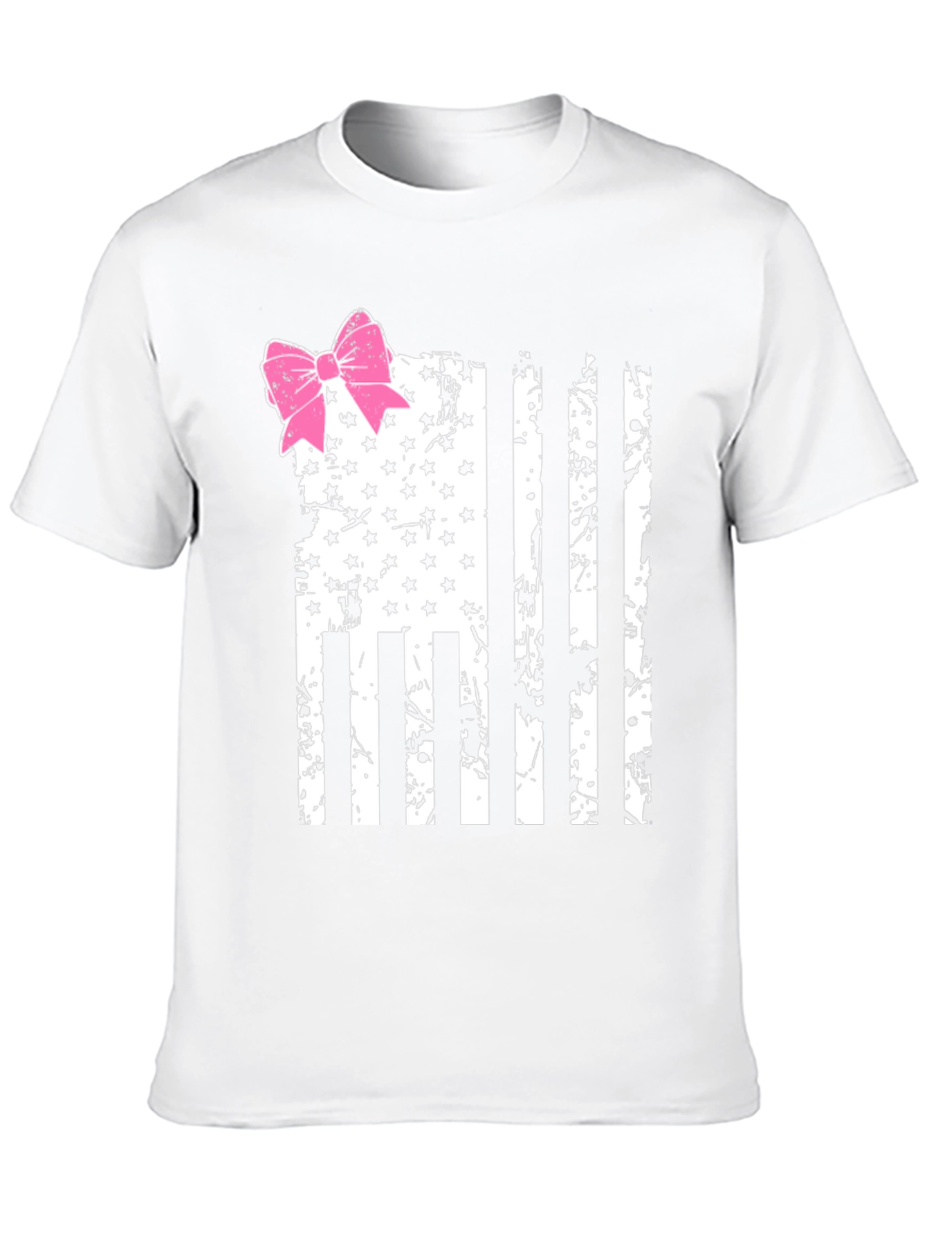 American Flag Bow T-Shirt