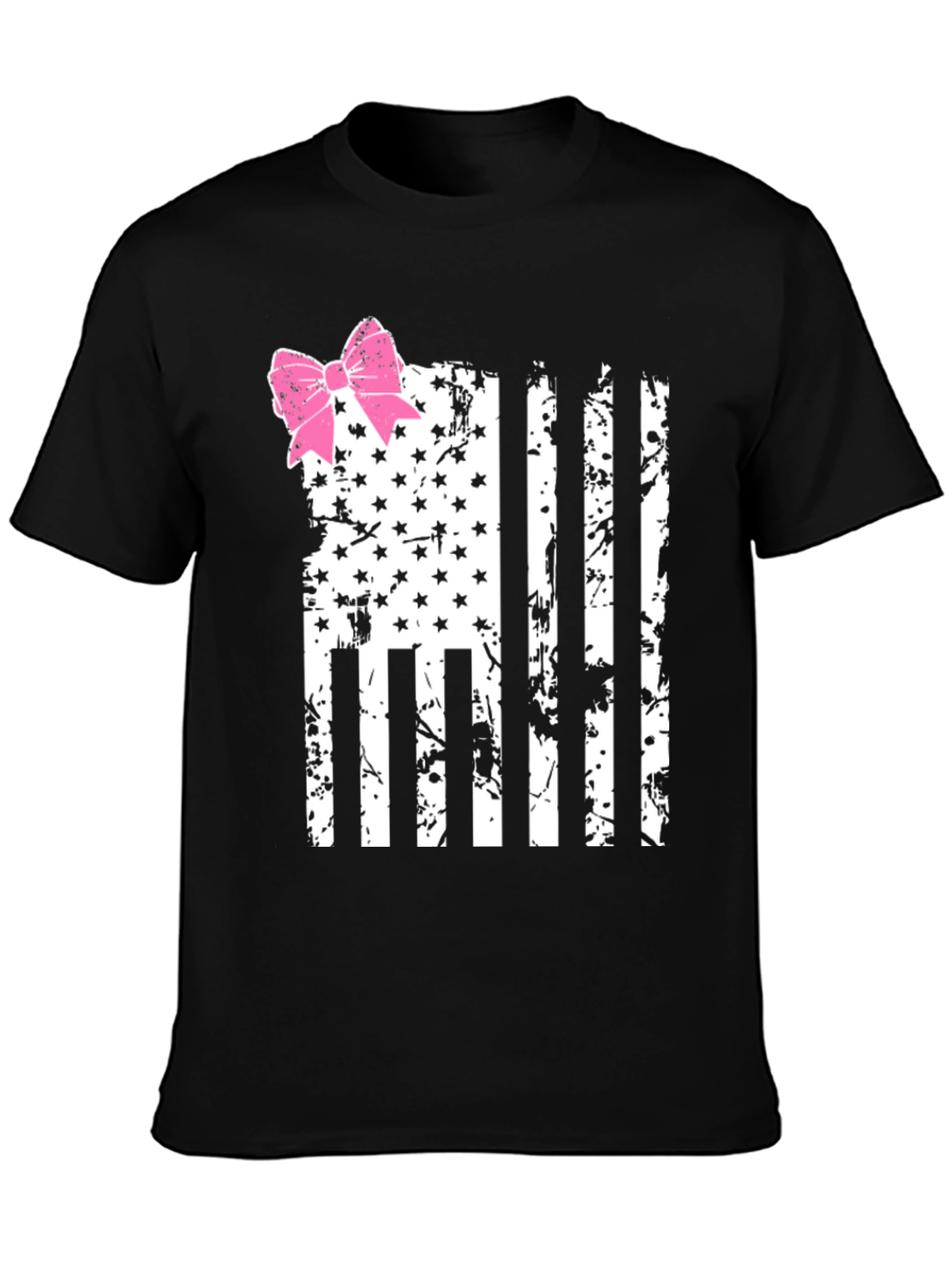 American Flag Bow T-Shirt