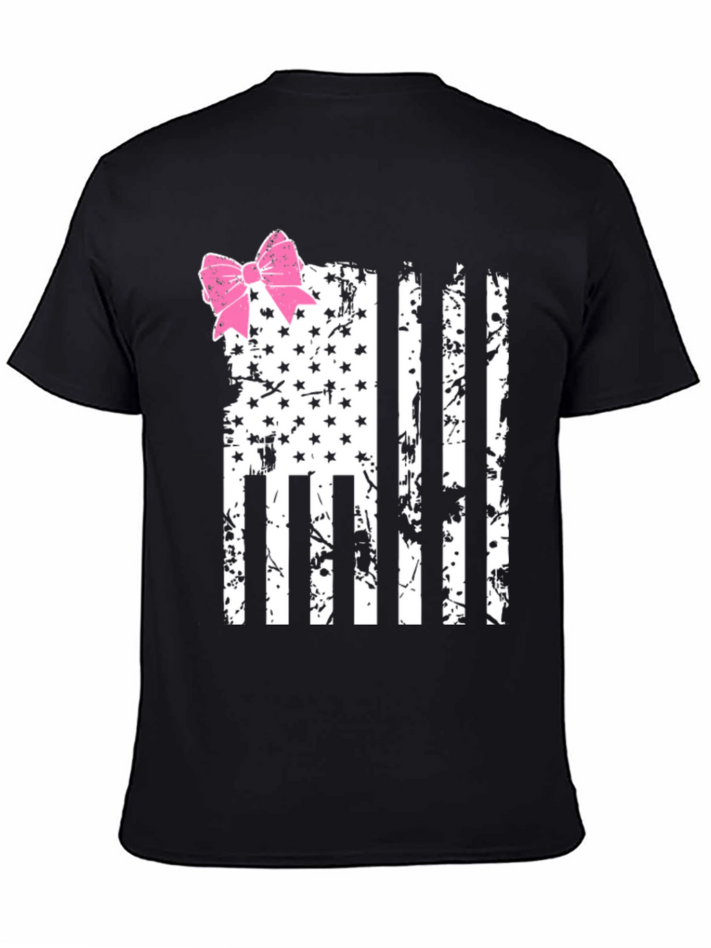 American Flag Bow T-Shirt