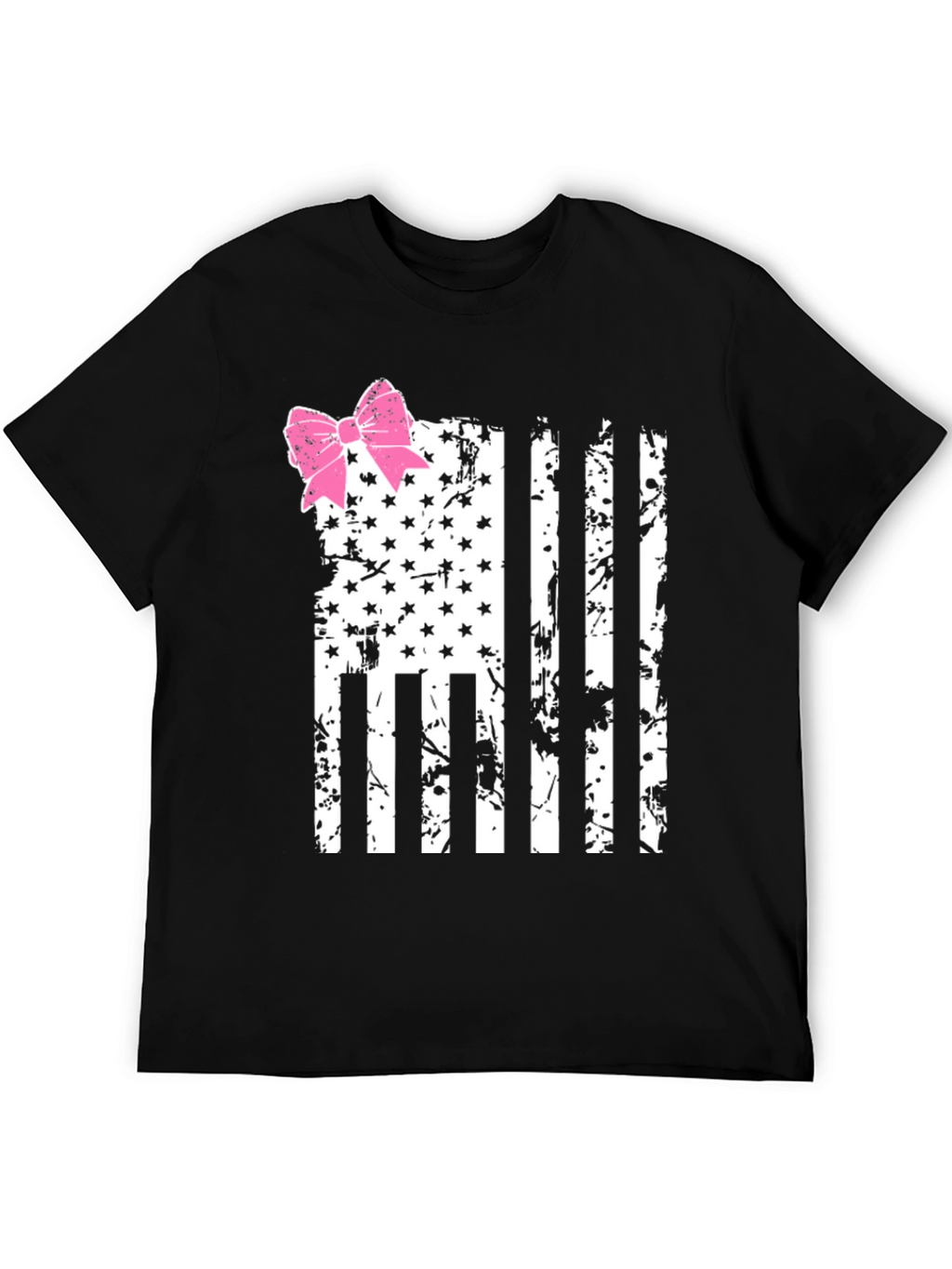 American Flag Bow T-Shirt