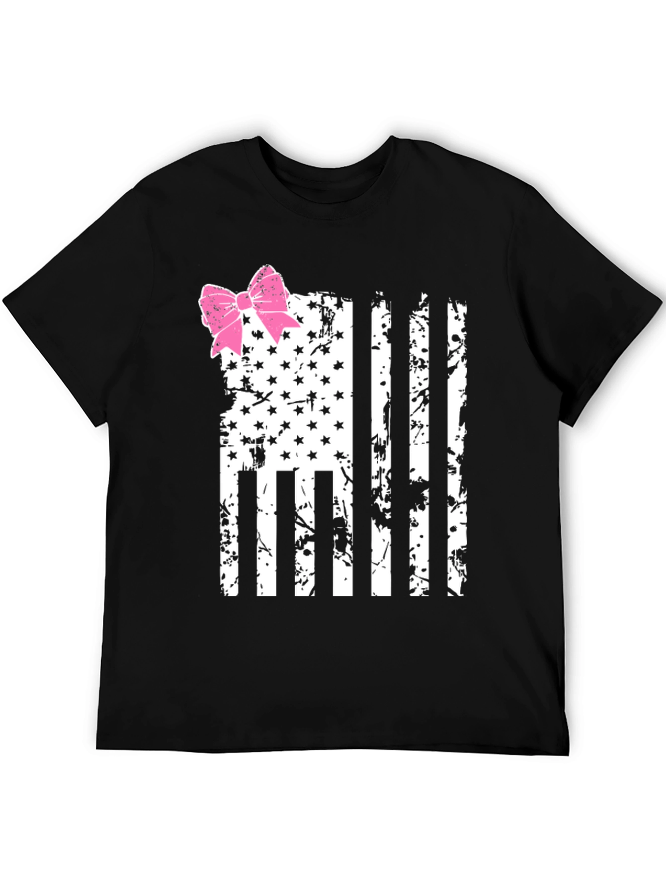American Flag Bow T-Shirt