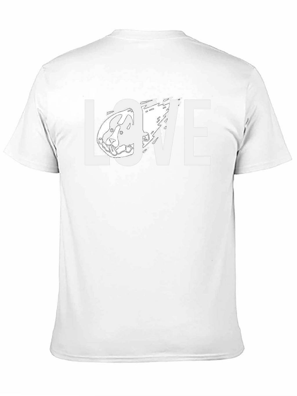 LOVE Dog T-Shirt – Cute Dog Lover Graphic Tee