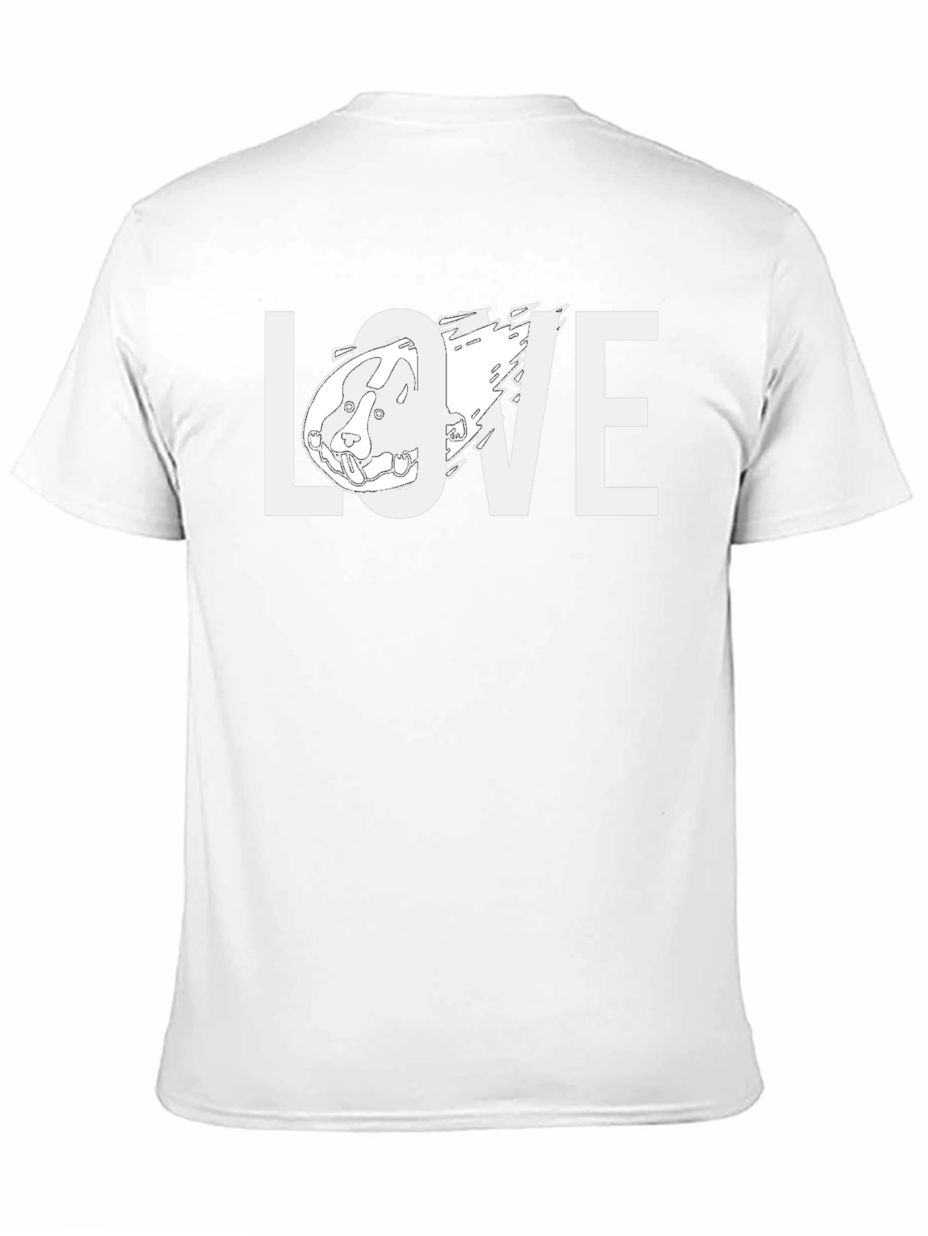 LOVE Dog T-Shirt – Cute Dog Lover Graphic Tee