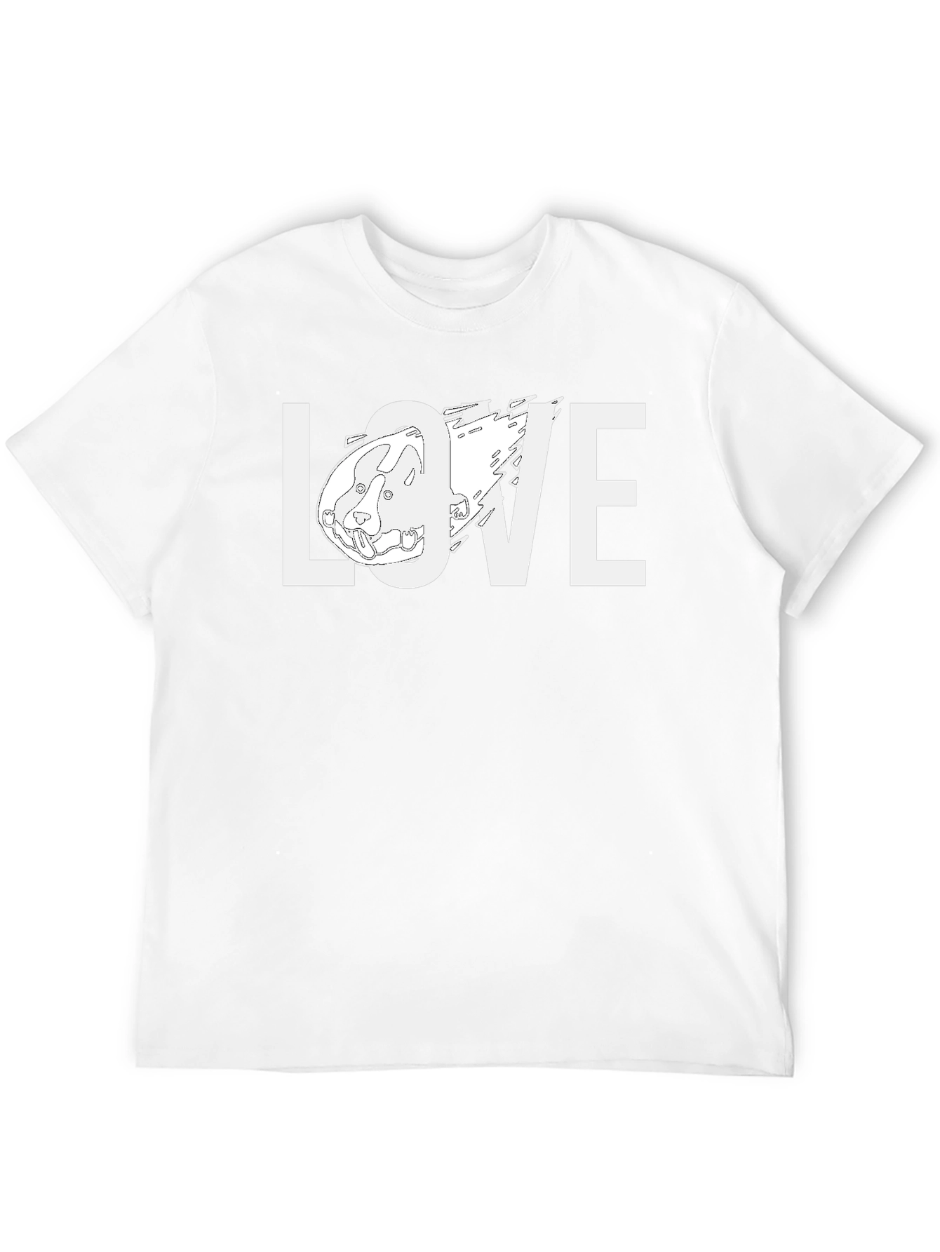 LOVE Dog T-Shirt – Cute Dog Lover Graphic Tee