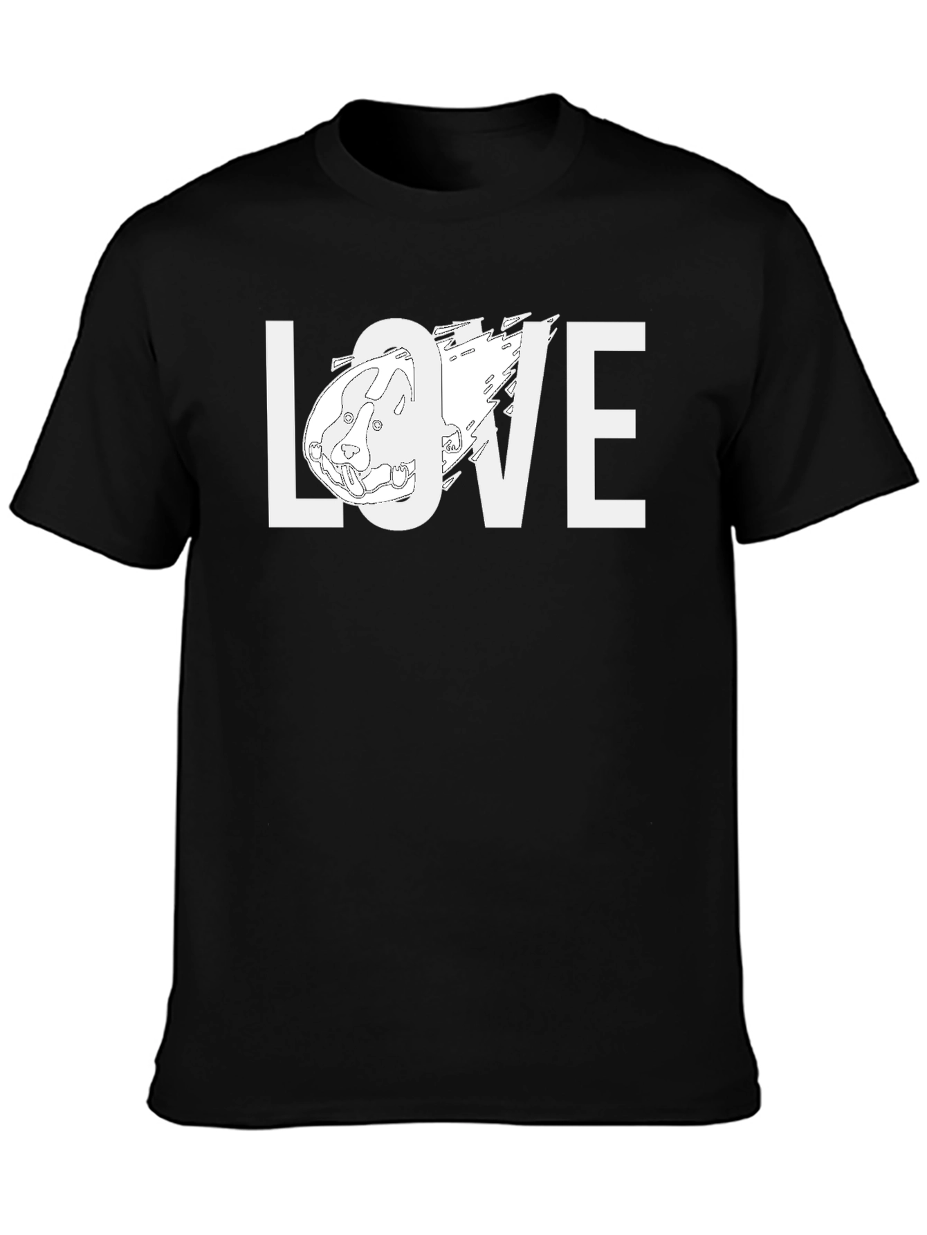 LOVE Dog T-Shirt – Cute Dog Lover Graphic Tee