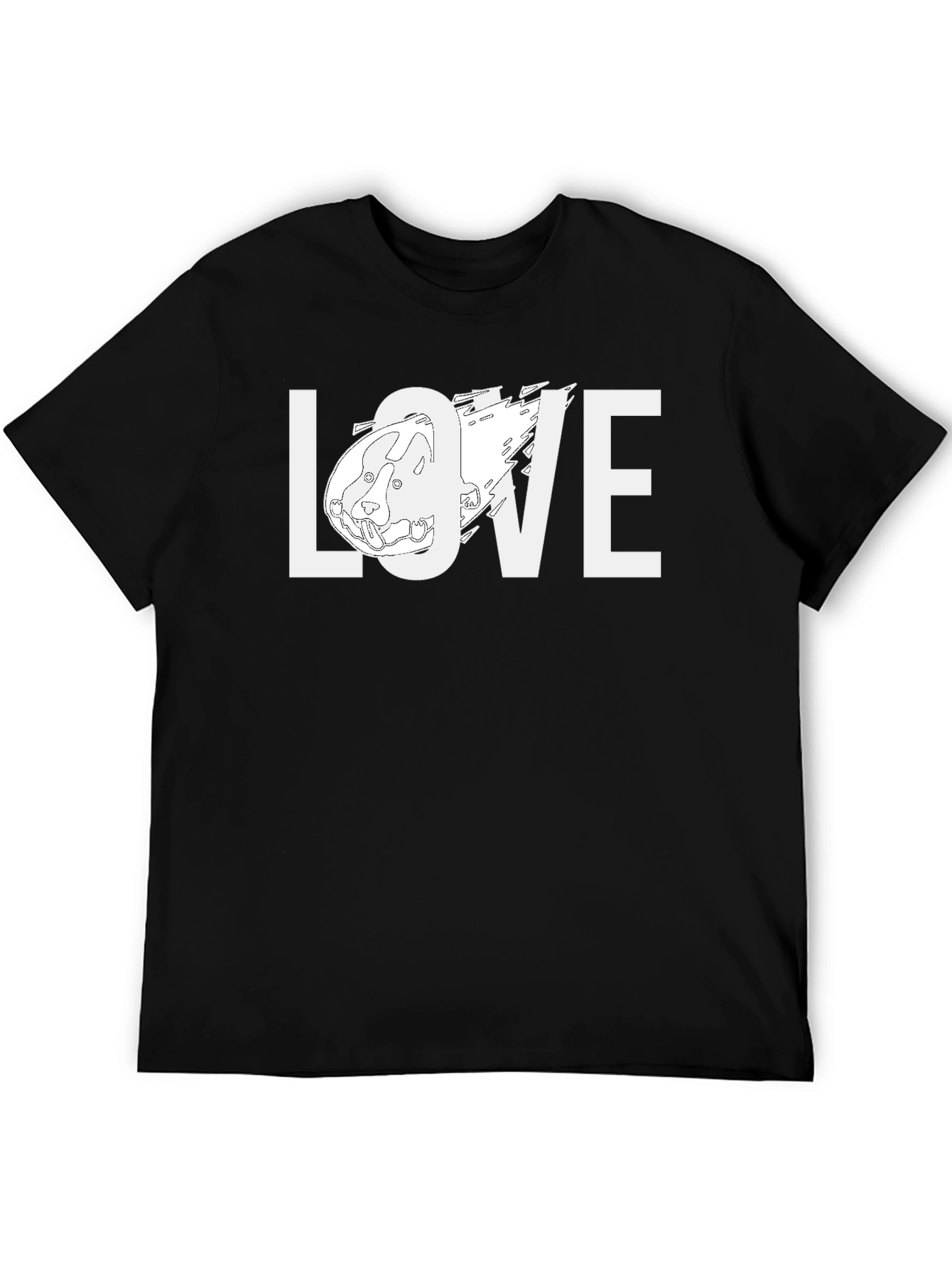 LOVE Dog T-Shirt – Cute Dog Lover Graphic Tee