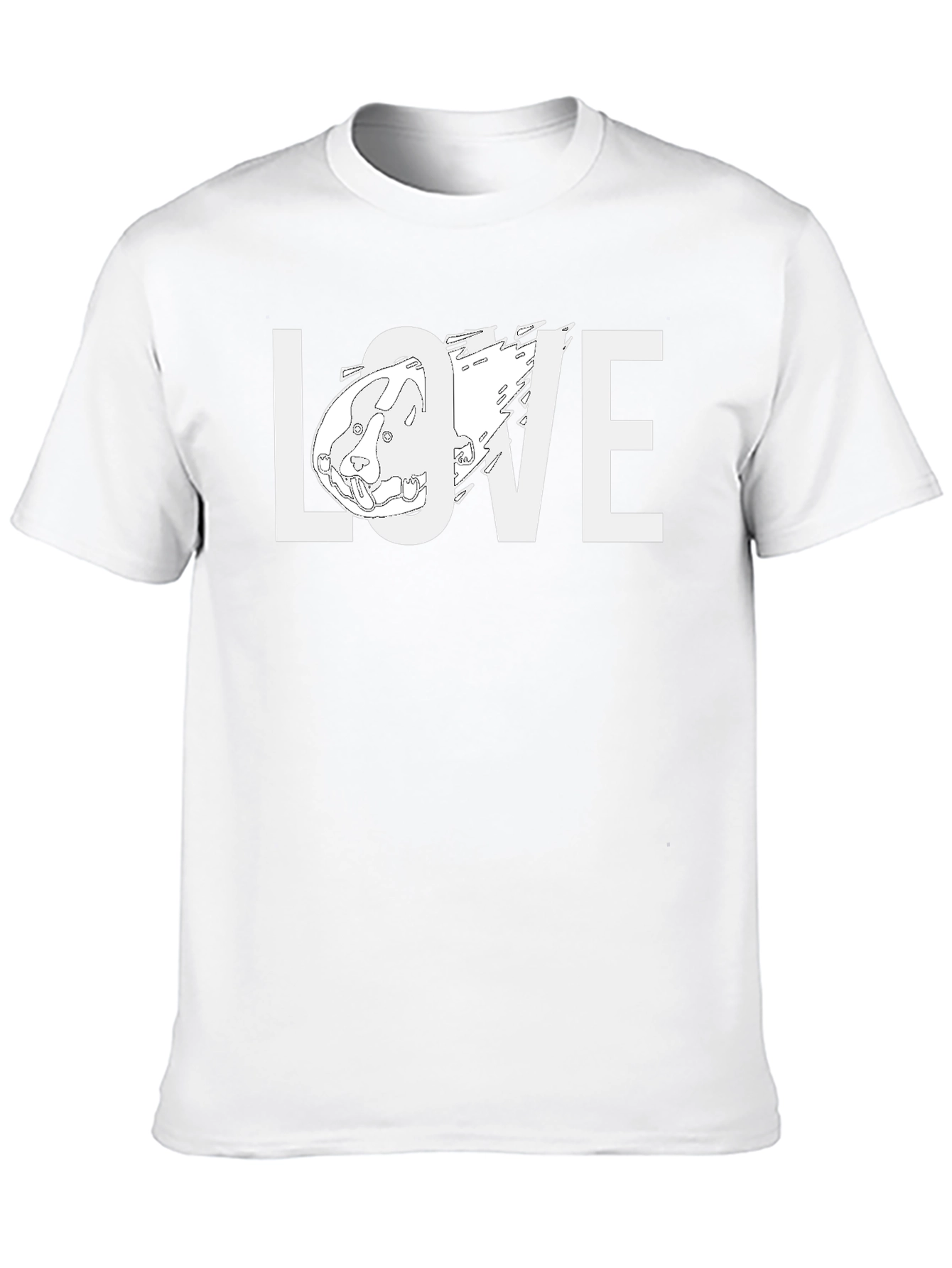 LOVE Dog T-Shirt – Cute Dog Lover Graphic Tee