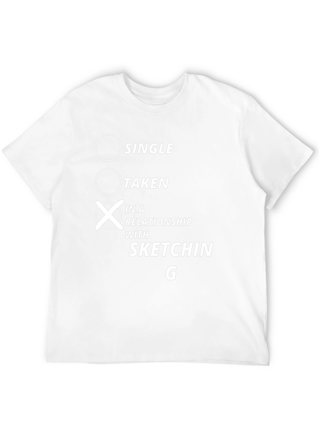 Sketching Relationship Graphic T-Shirt