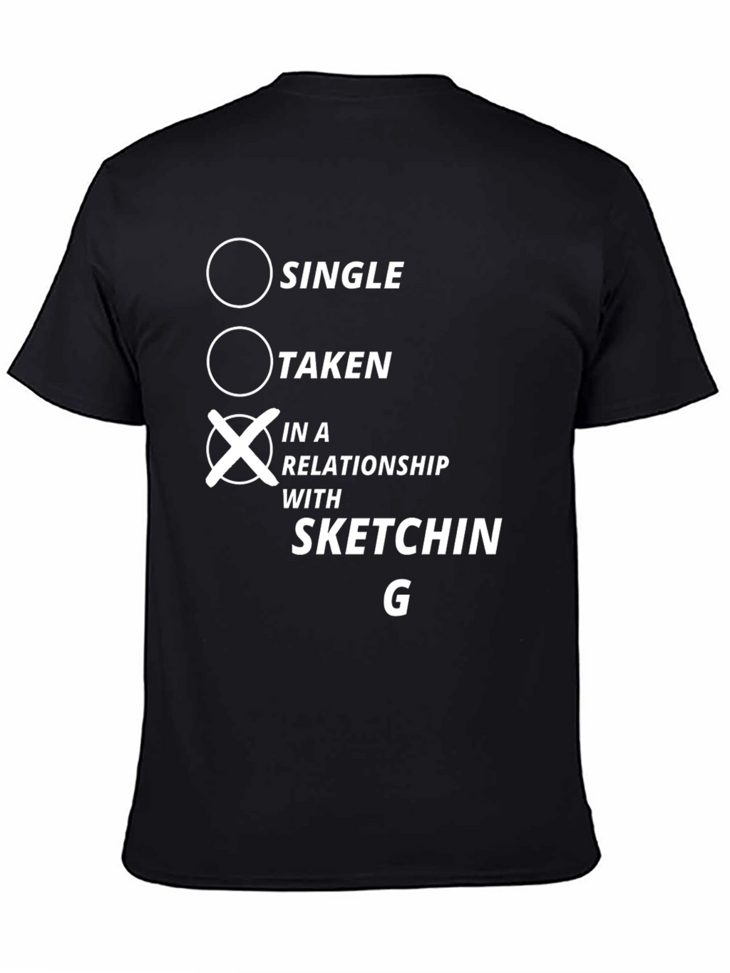 Sketching Relationship Graphic T-Shirt