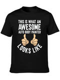 Awesome Auto Body Painter T-Shirt