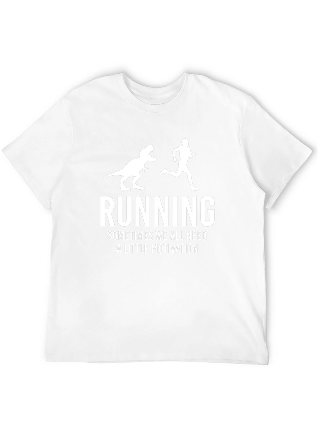 Running T-Shirt - Dinosaur Motivation