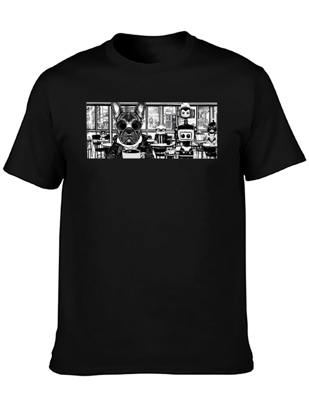 Cool Canine Coffee T-Shirt