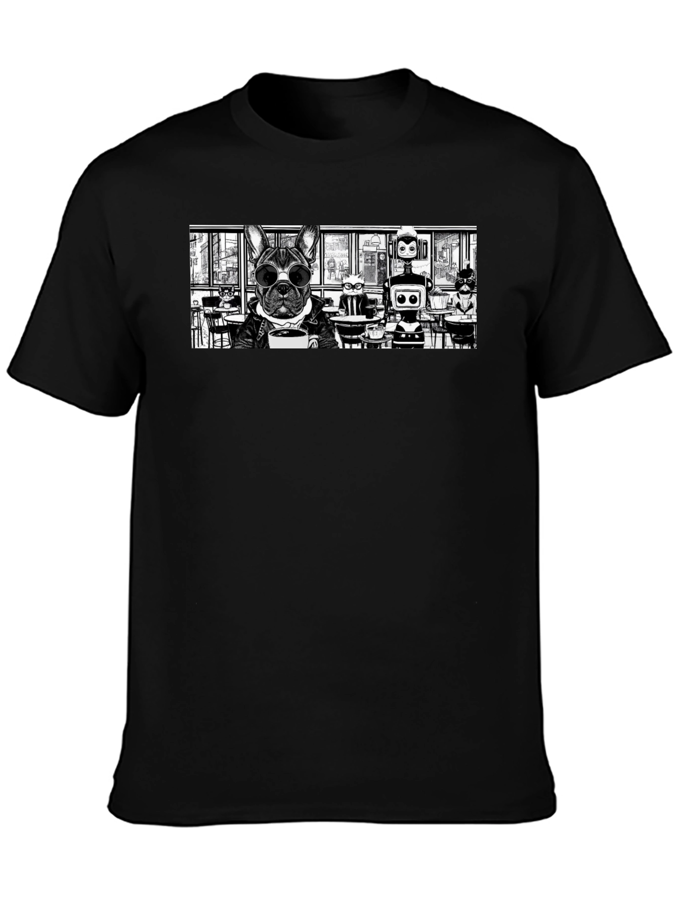 Cool Canine Coffee T-Shirt