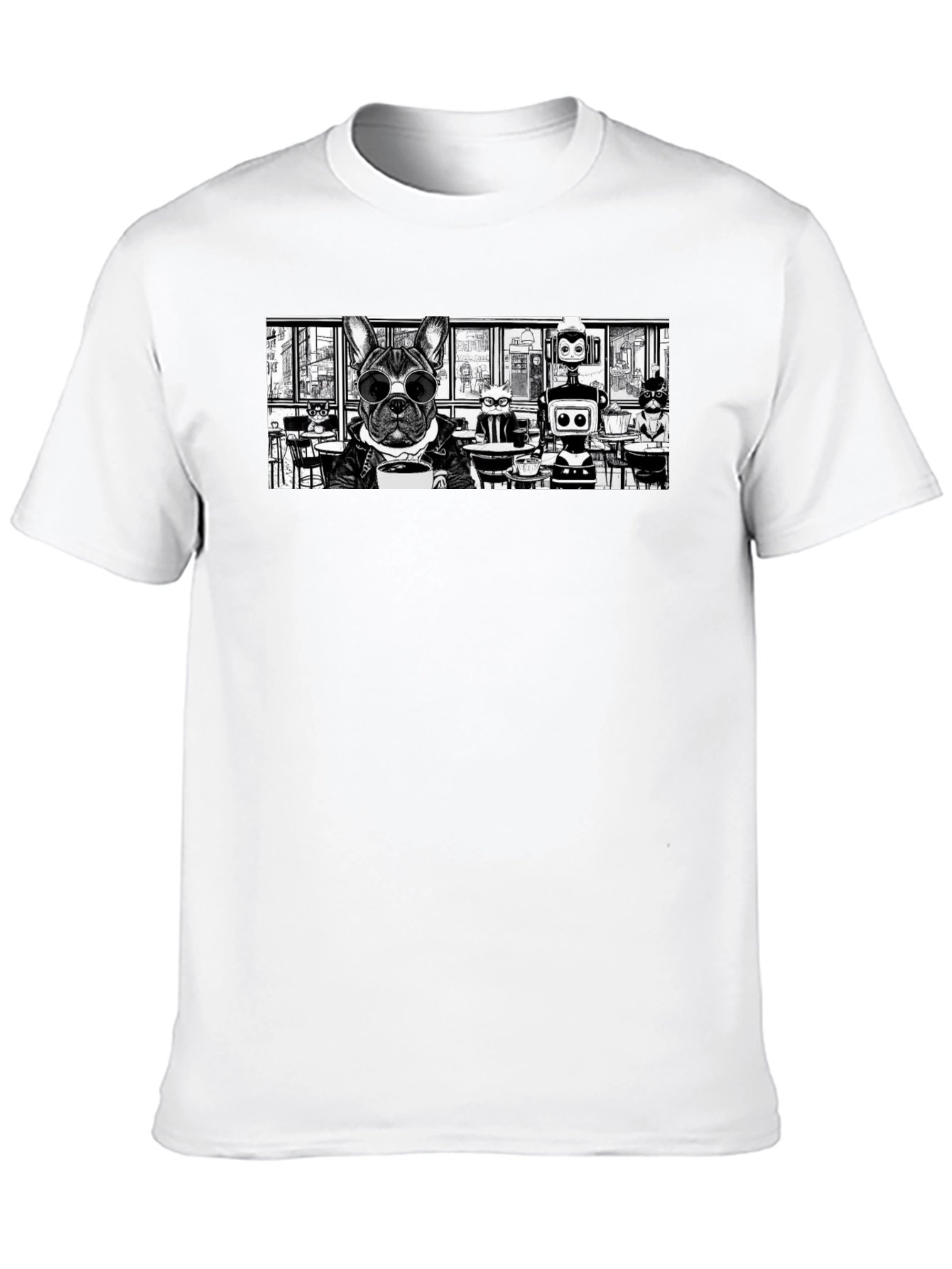 Cool Canine Coffee T-Shirt