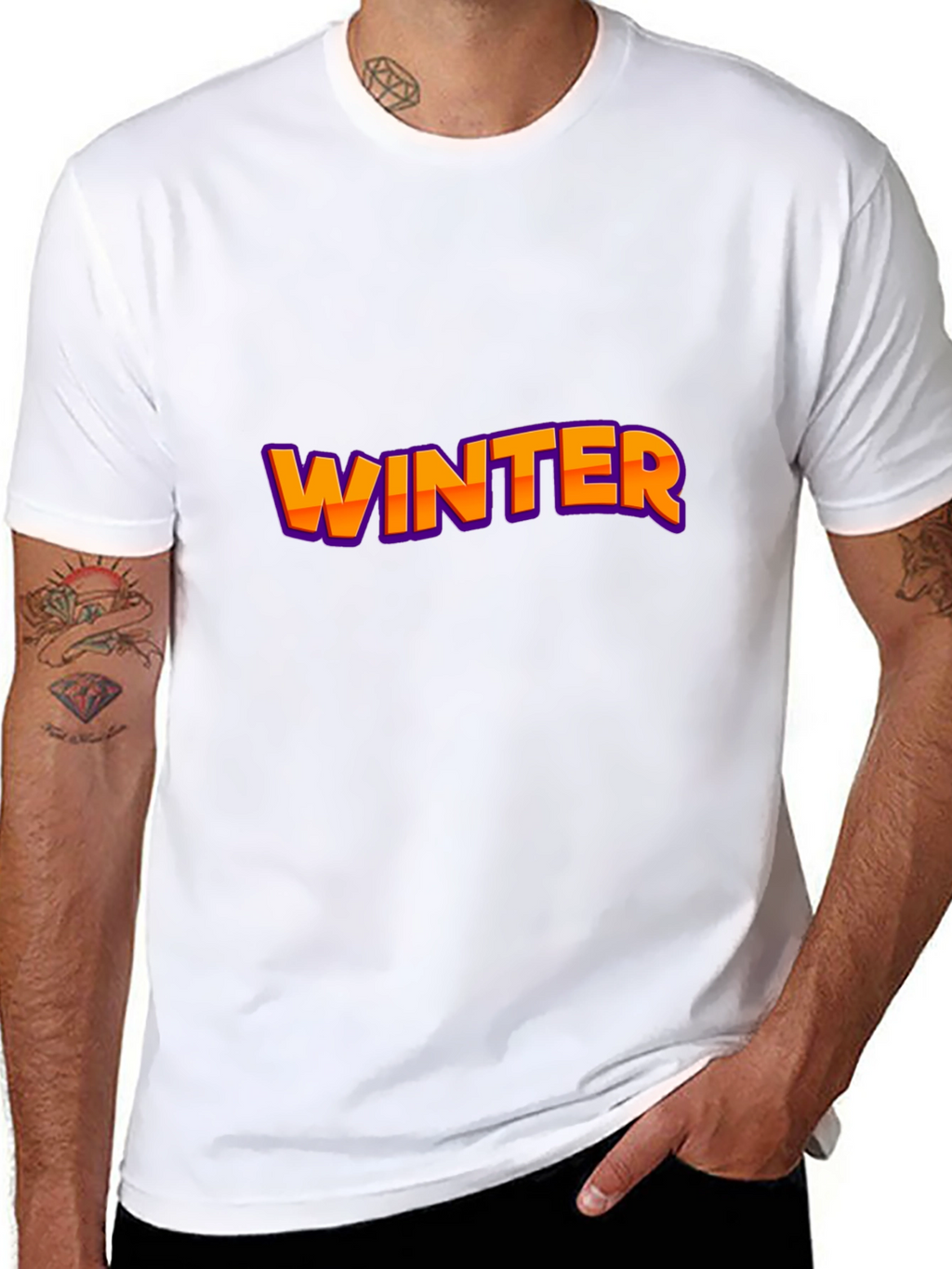 Winter Graphic Print T-Shirt