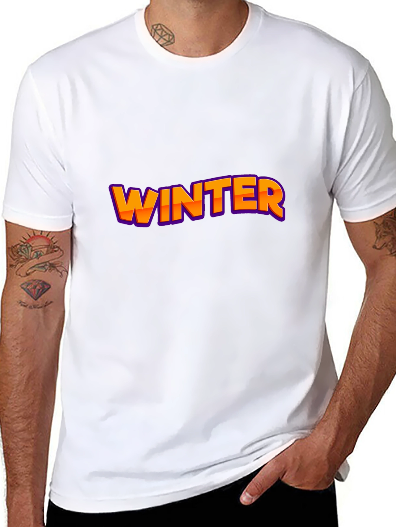 Winter Graphic Print T-Shirt