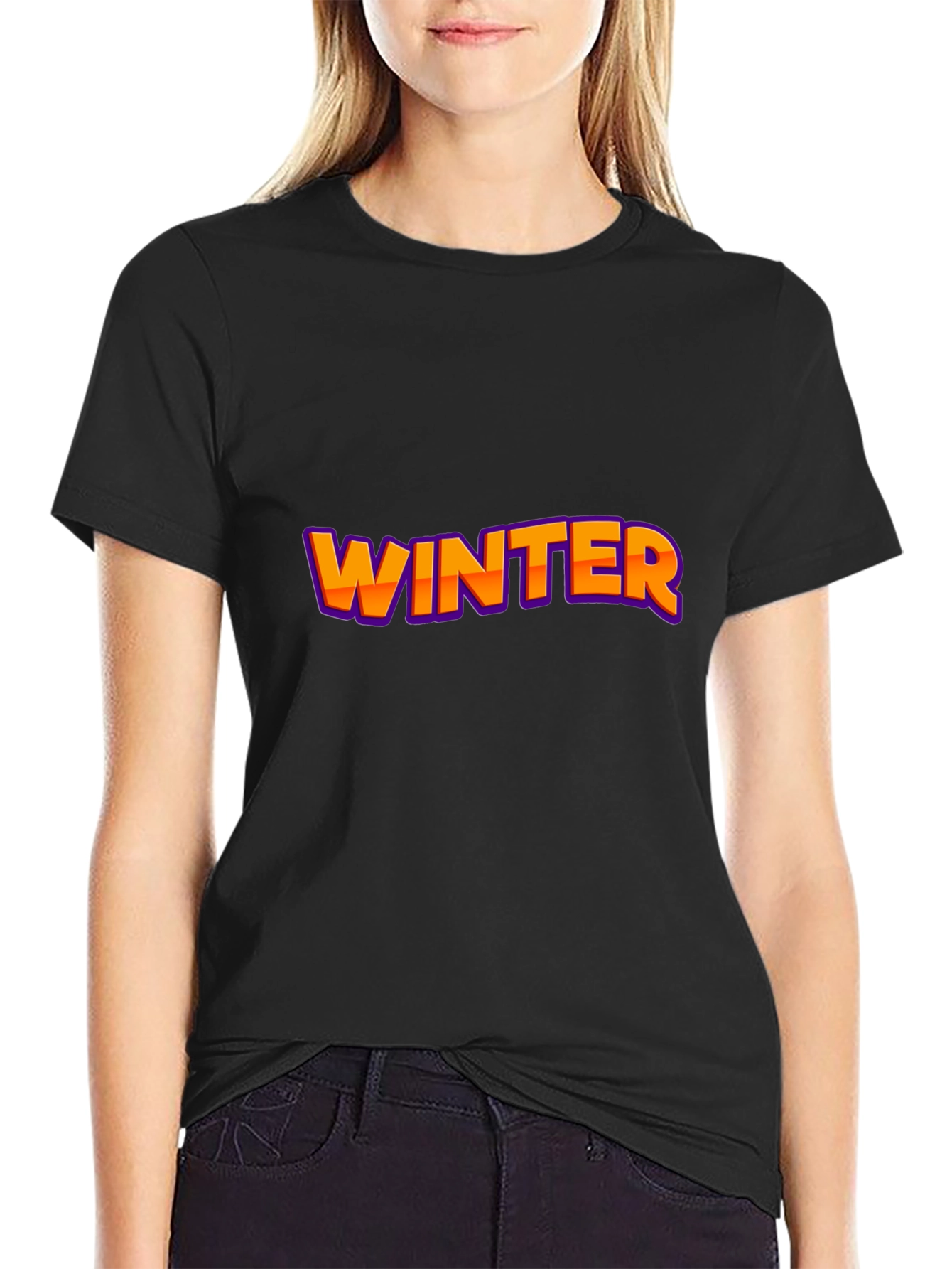 Winter Graphic Print T-Shirt