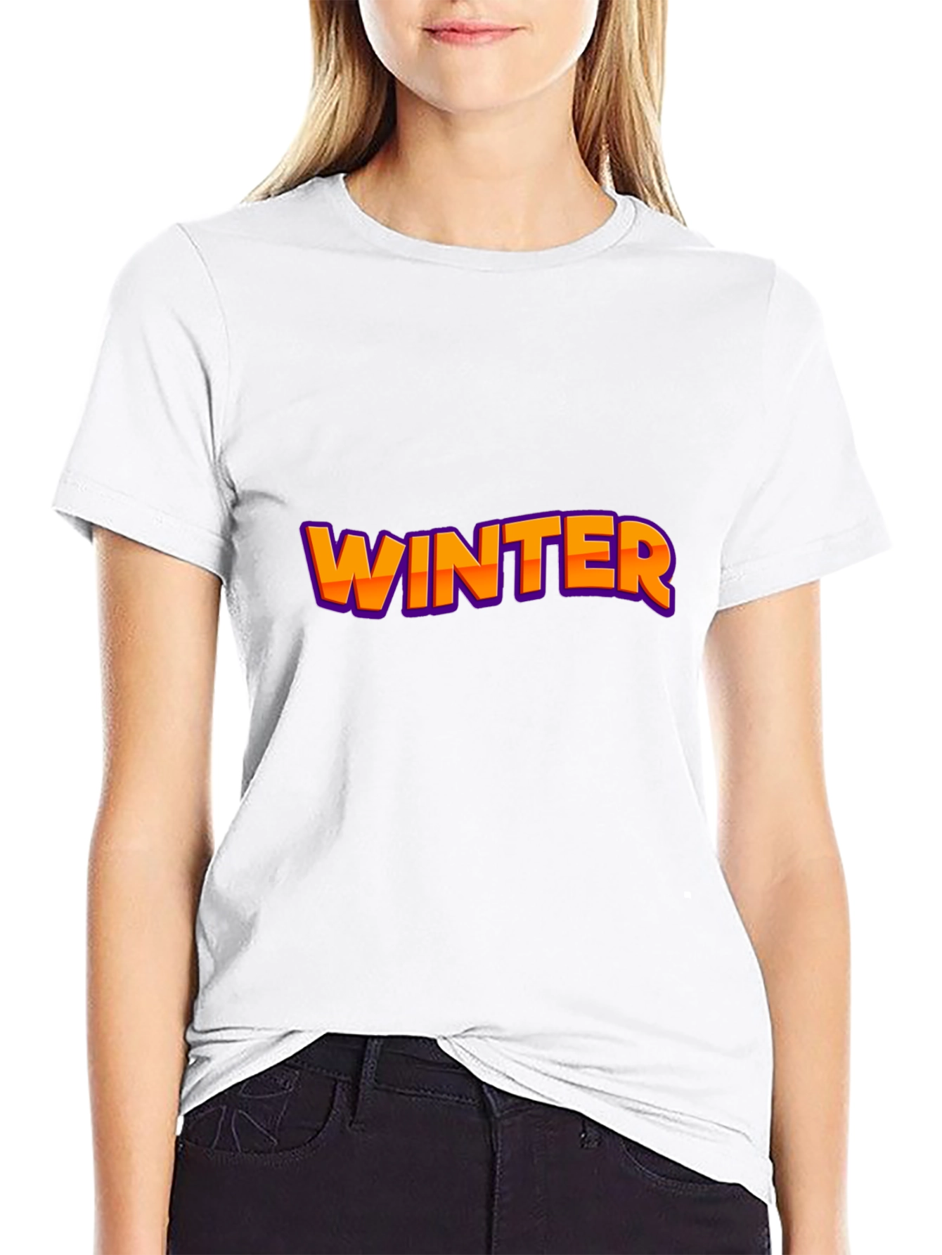 Winter Graphic Print T-Shirt