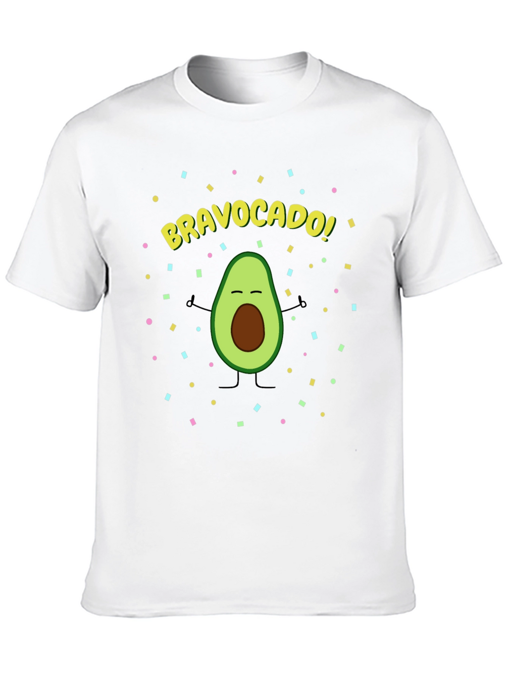 BravoCado! T-Shirt - Funny Avocado Graphic Tee