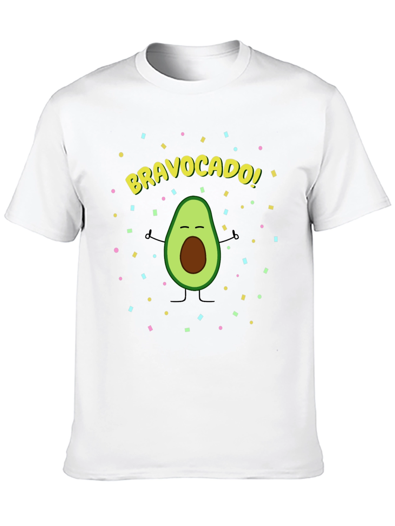 BravoCado! T-Shirt - Funny Avocado Graphic Tee