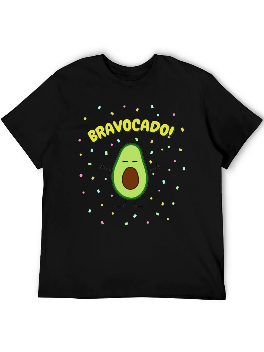 BravoCado! T-Shirt - Funny Avocado Graphic Tee