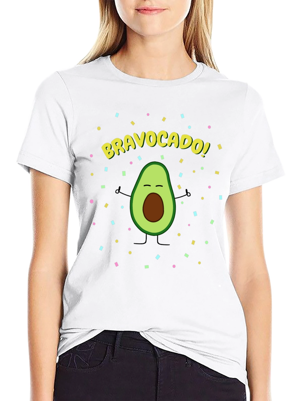 BravoCado! T-Shirt - Funny Avocado Graphic Tee