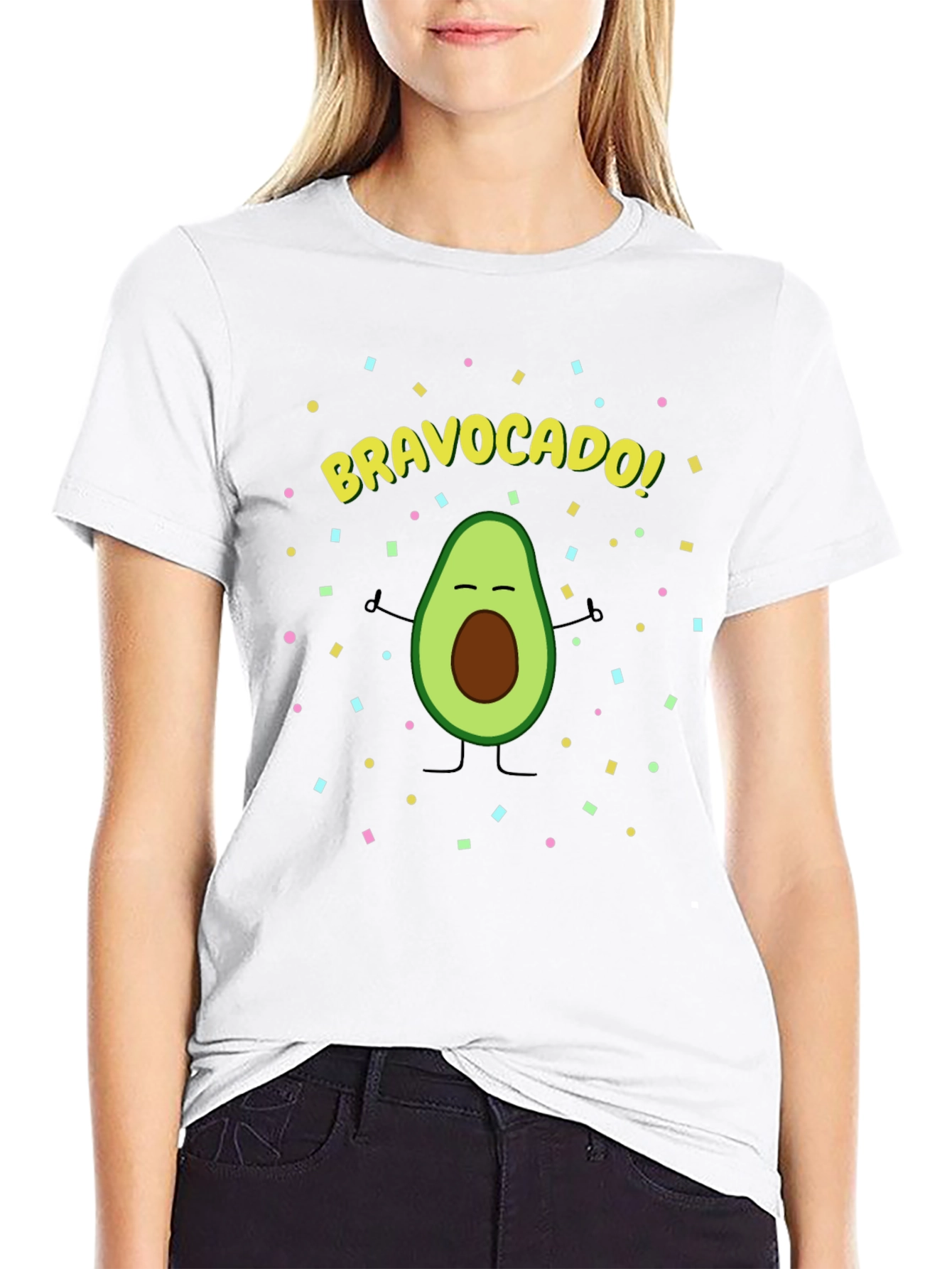 BravoCado! T-Shirt - Funny Avocado Graphic Tee