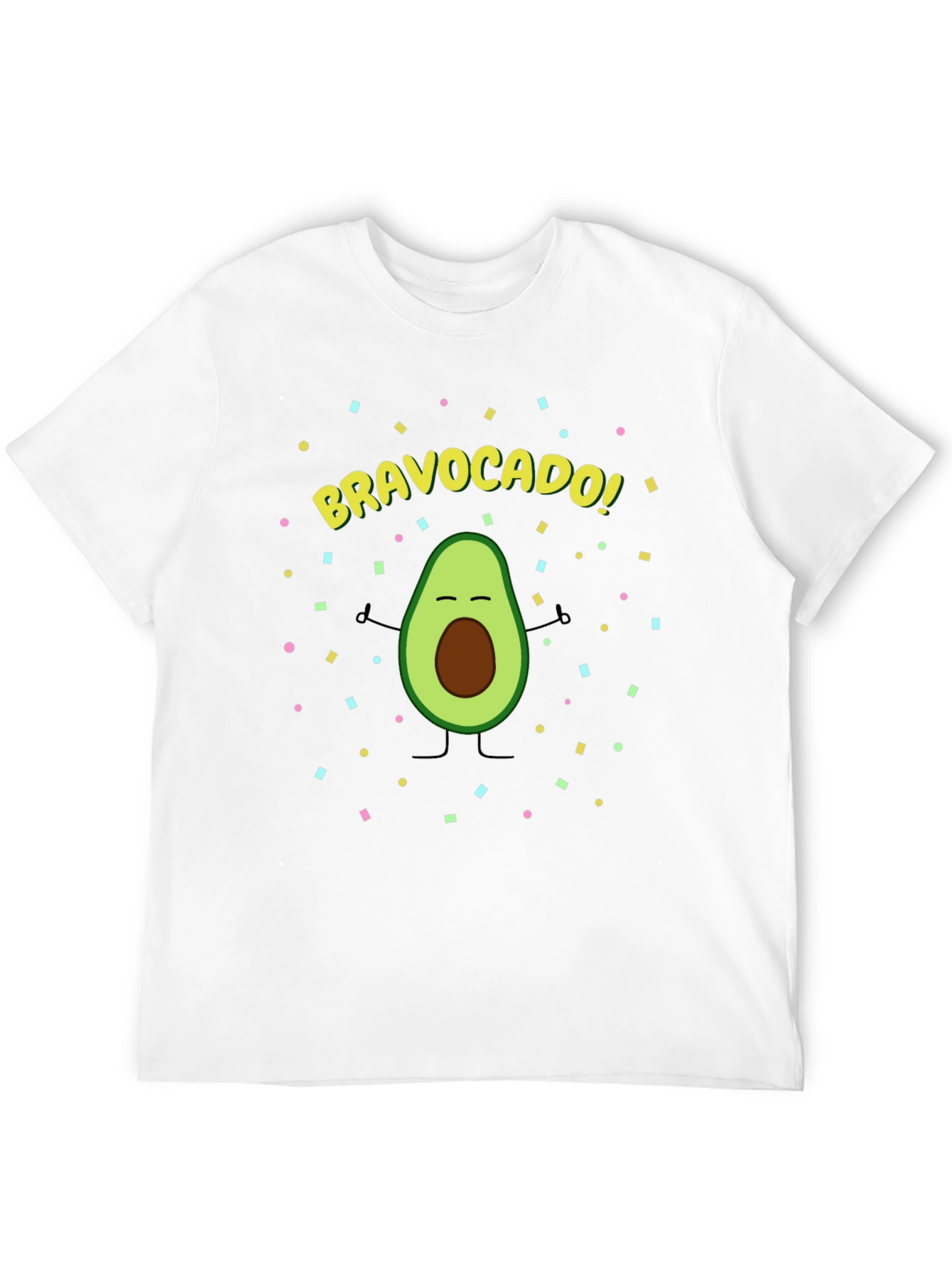 BravoCado! T-Shirt - Funny Avocado Graphic Tee