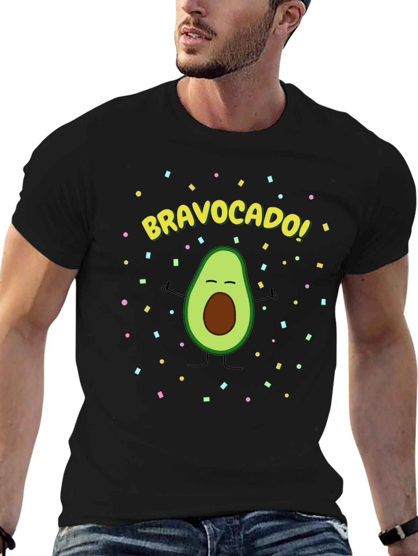 BravoCado! T-Shirt - Funny Avocado Graphic Tee