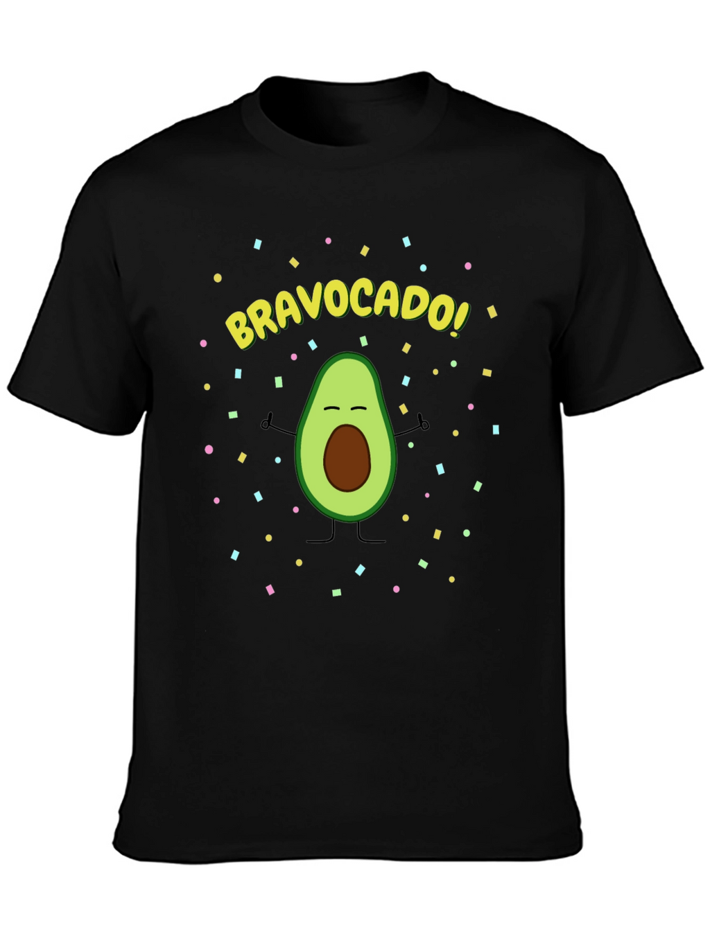 BravoCado! T-Shirt - Funny Avocado Graphic Tee