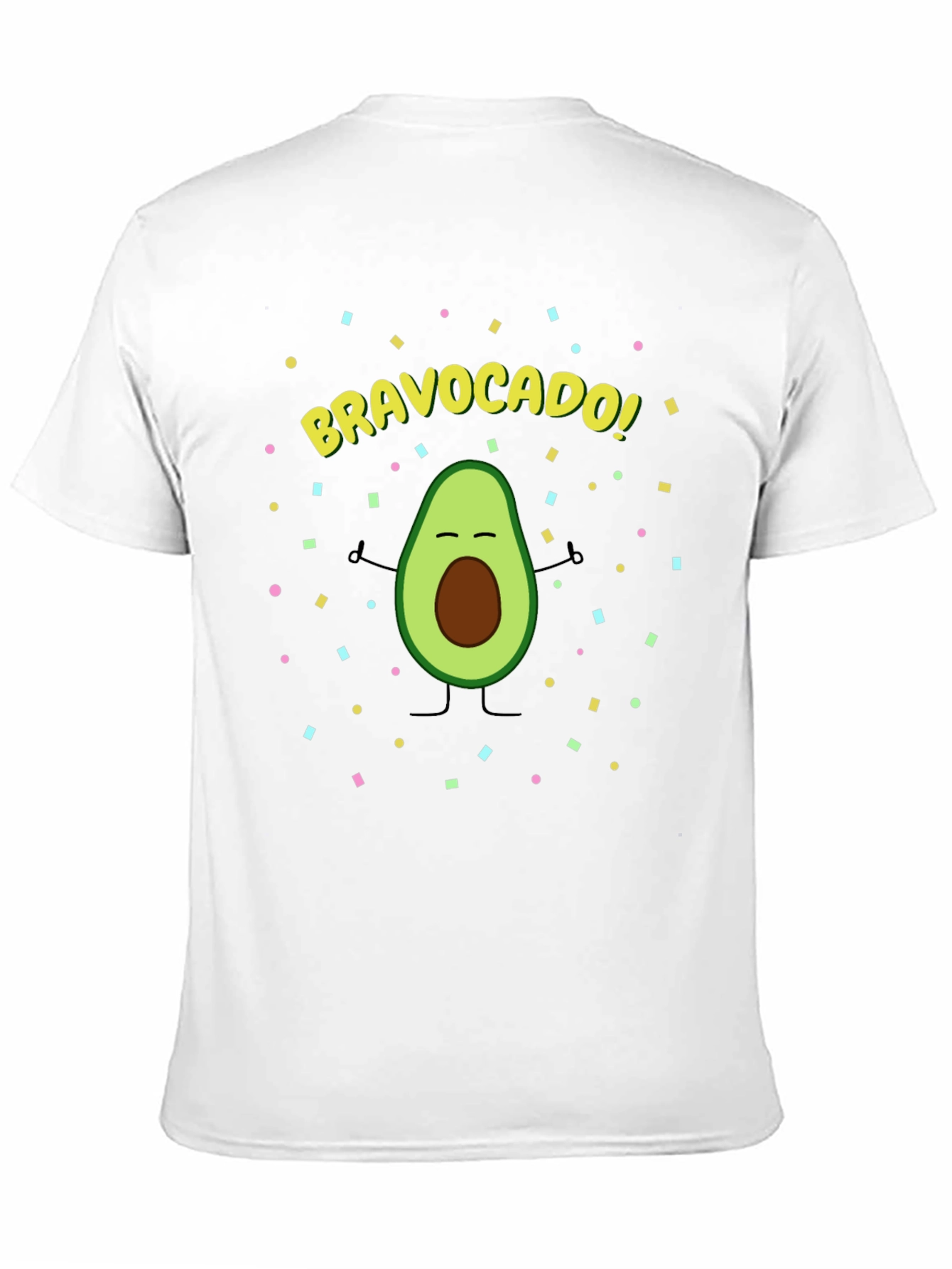 BravoCado! T-Shirt - Funny Avocado Graphic Tee