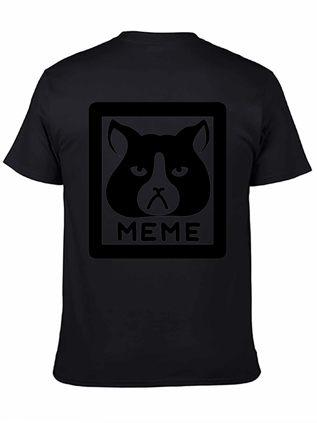 Funny Grumpy Cat Meme Graphic T-Shirt
