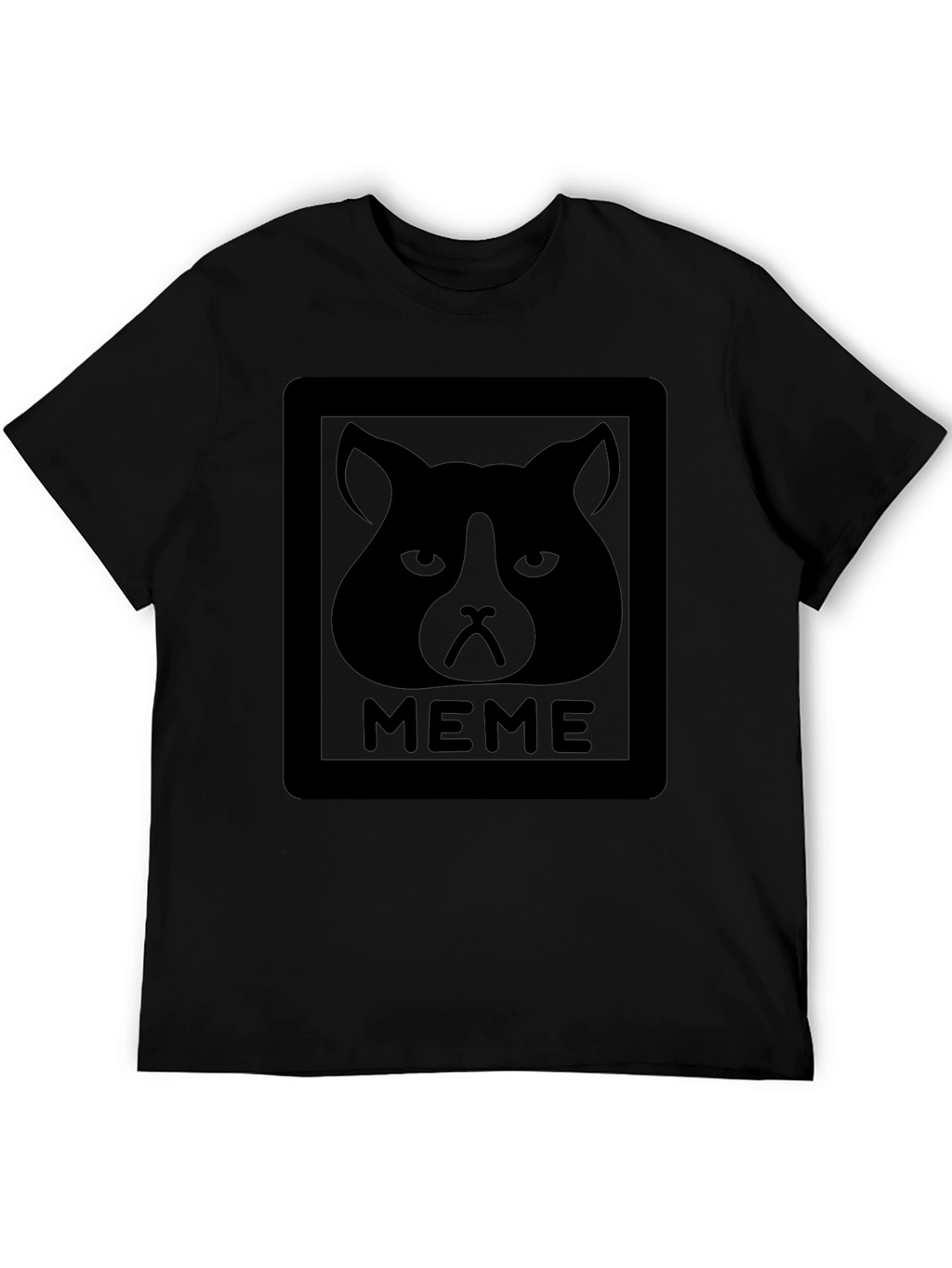 Funny Grumpy Cat Meme Graphic T-Shirt