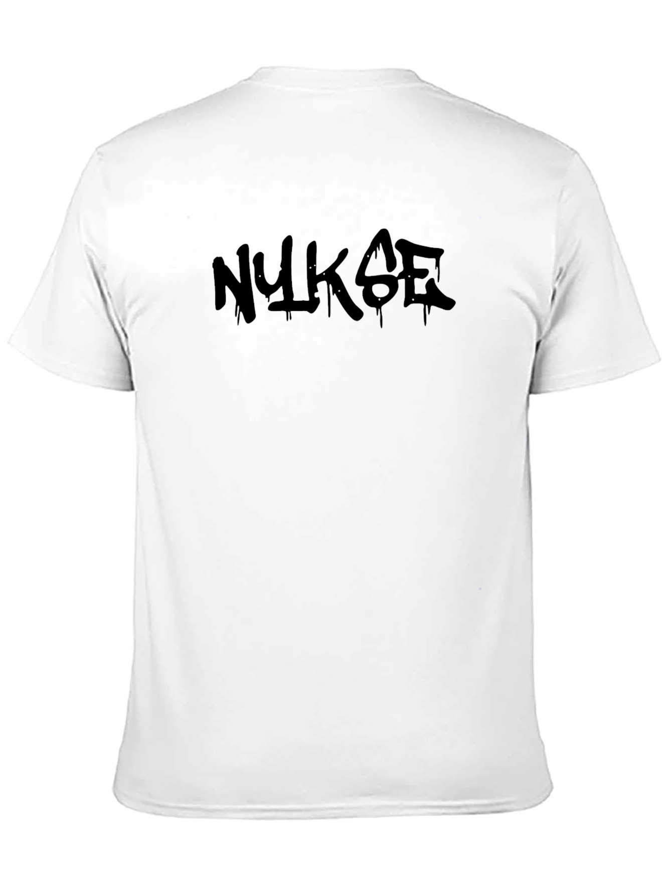 NUKOE Graphic Tee - Black Cotton T-Shirt