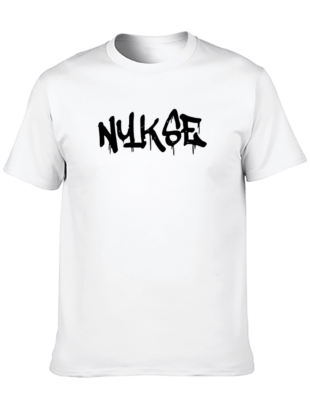 NUKOE Graphic Tee - Black Cotton T-Shirt