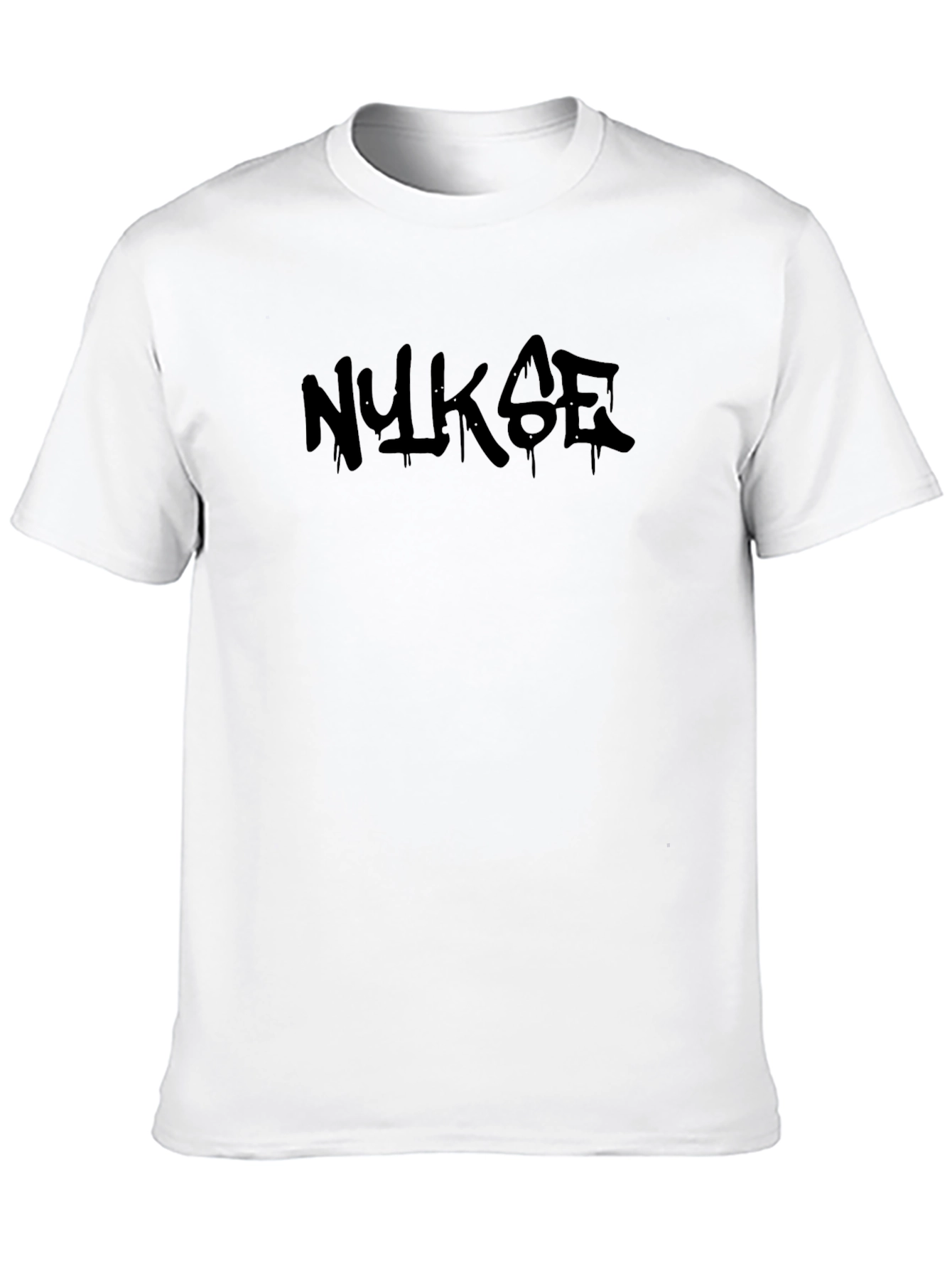 NUKOE Graphic Tee - Black Cotton T-Shirt
