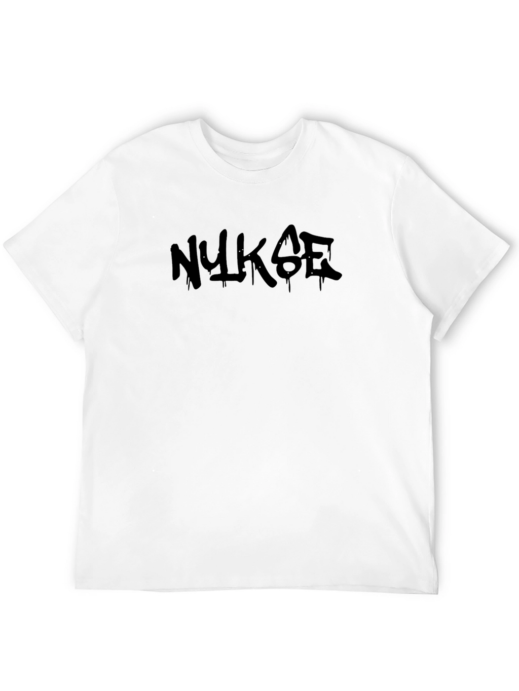 NUKOE Graphic Tee - Black Cotton T-Shirt