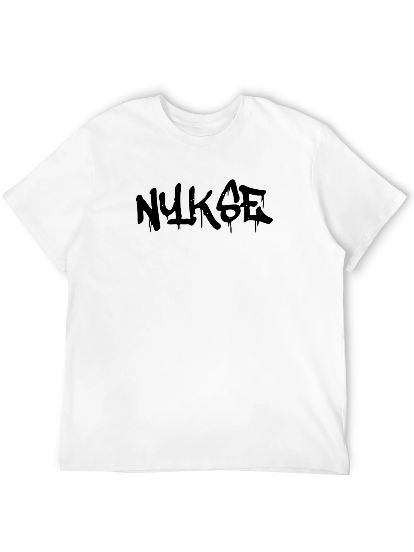 NUKOE Graphic Tee - Black Cotton T-Shirt