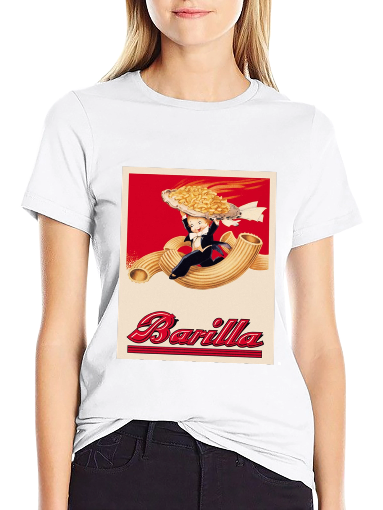 Barilla Pasta T-Shirt - Novelty Graphic Tee