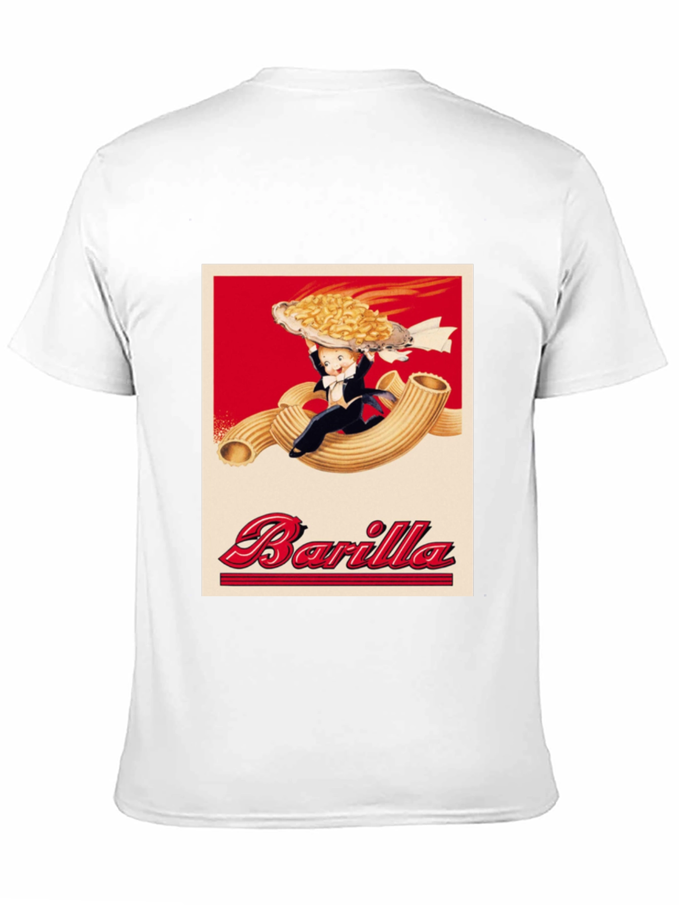Barilla Pasta T-Shirt - Novelty Graphic Tee