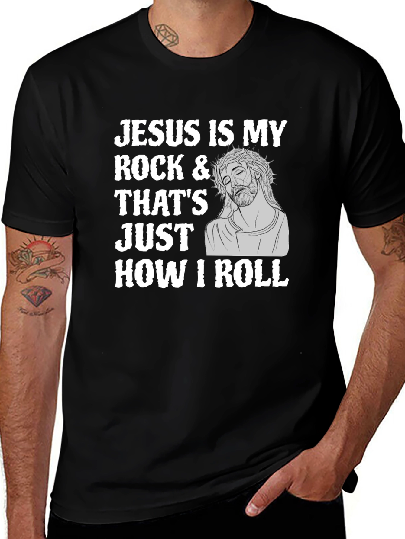 Jesus Is My Rock T-Shirt