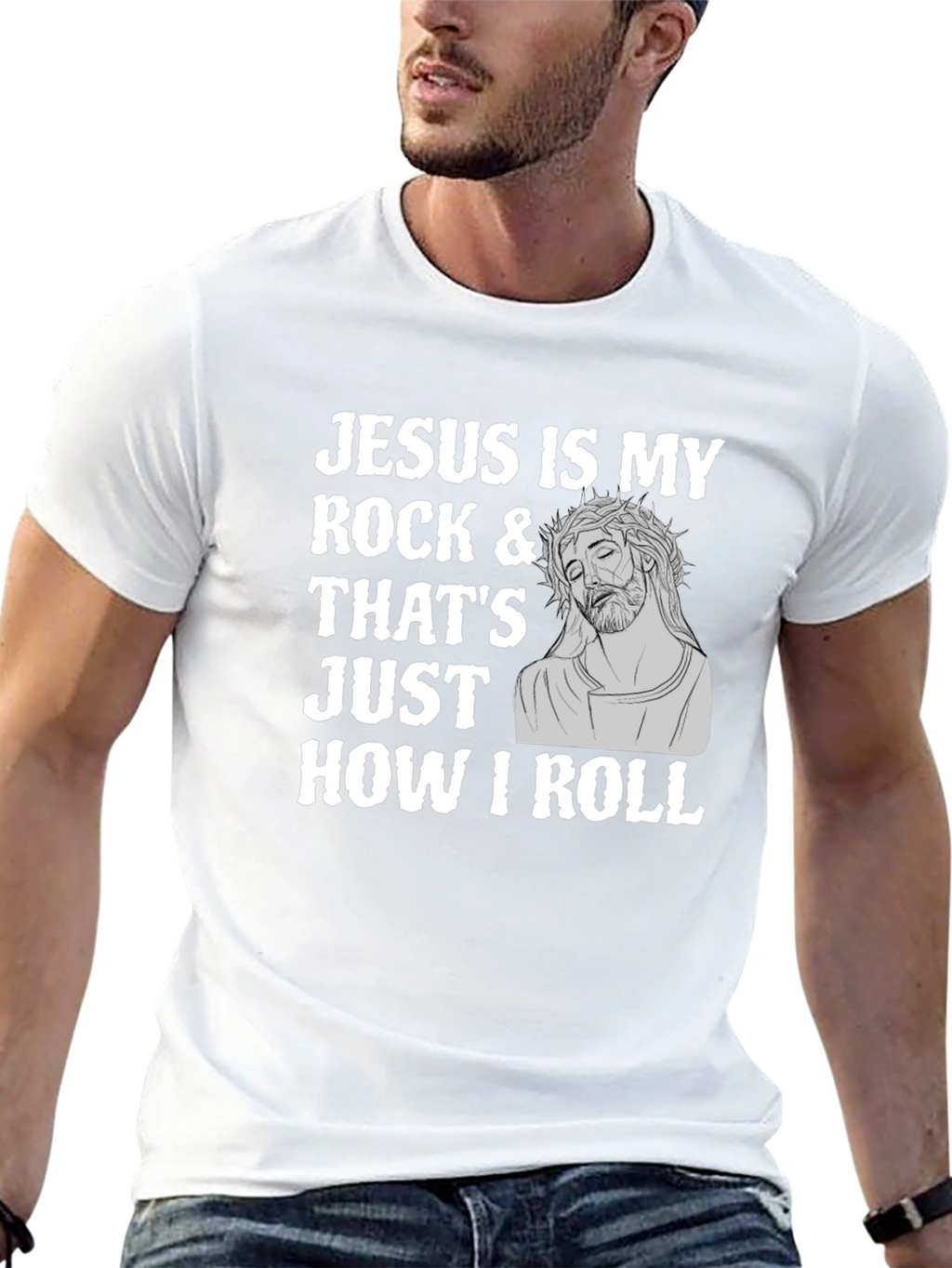 Jesus Is My Rock T-Shirt