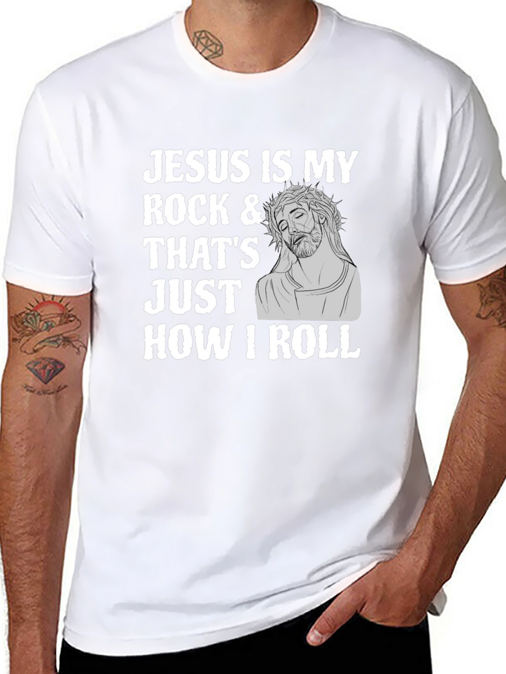 Jesus Is My Rock T-Shirt